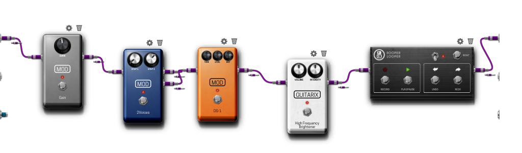 Pedalboard screenshot