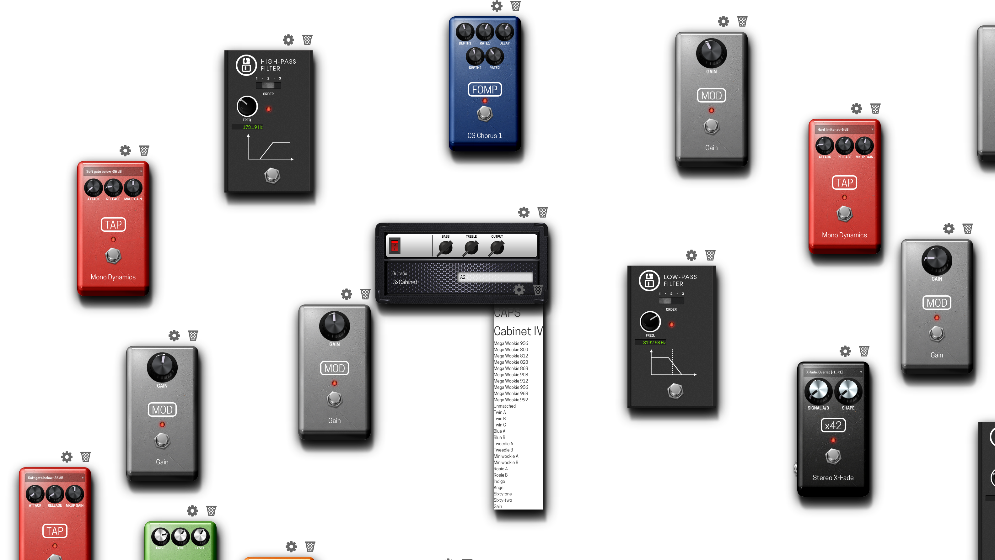 Pedalboard screenshot