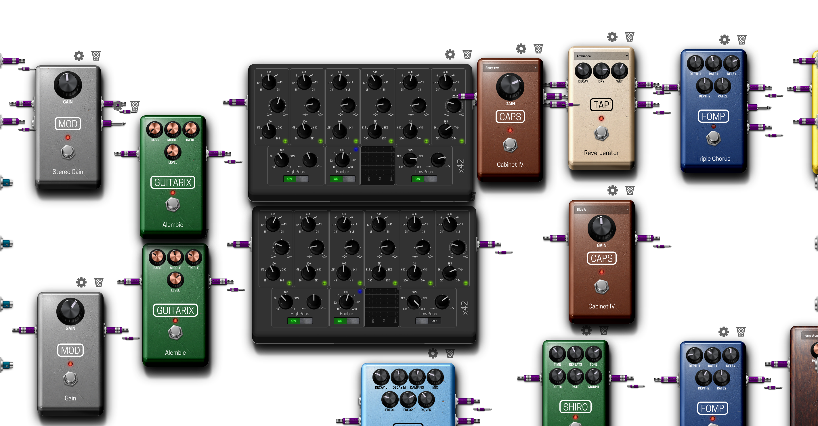 Pedalboard screenshot