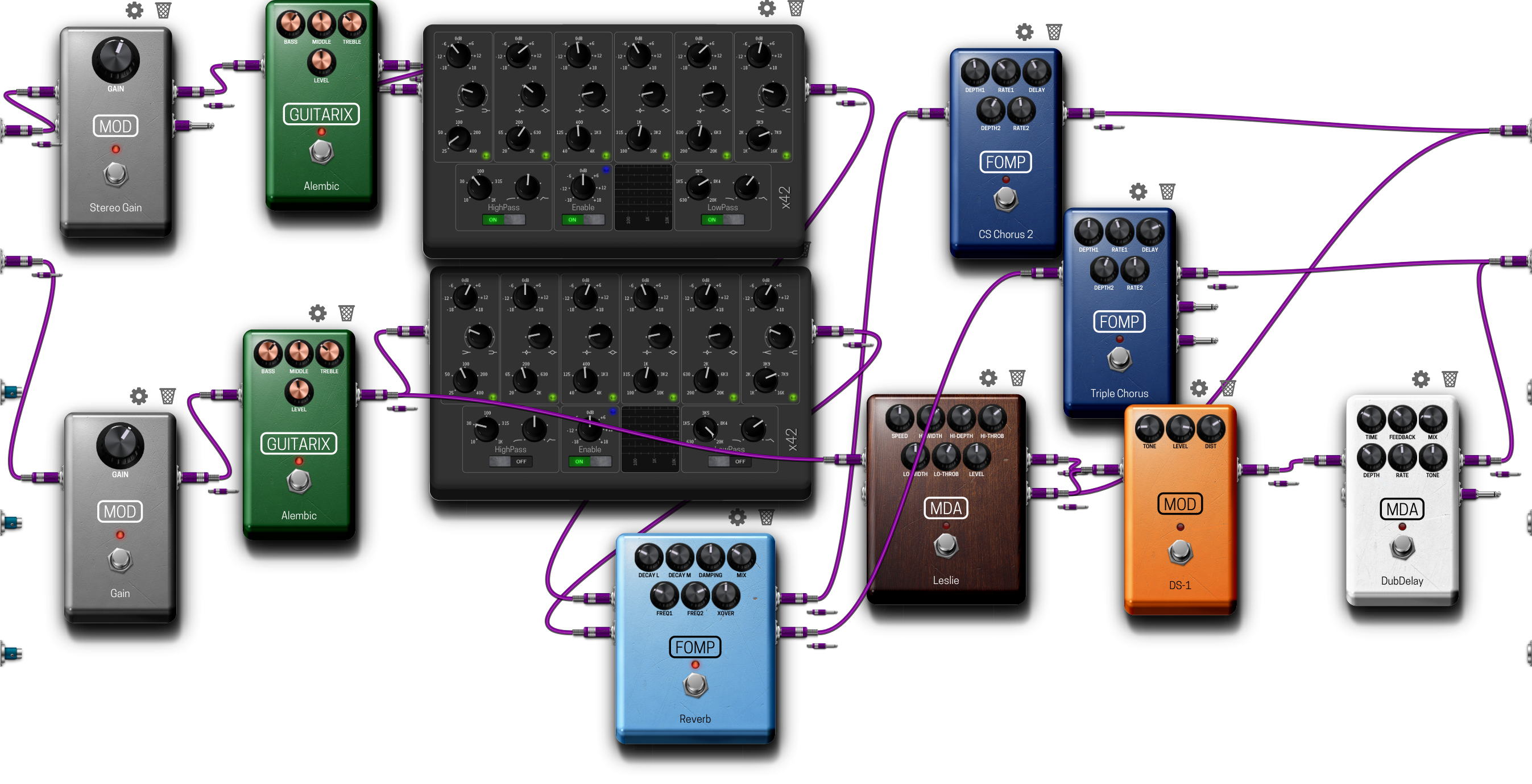 Pedalboard screenshot