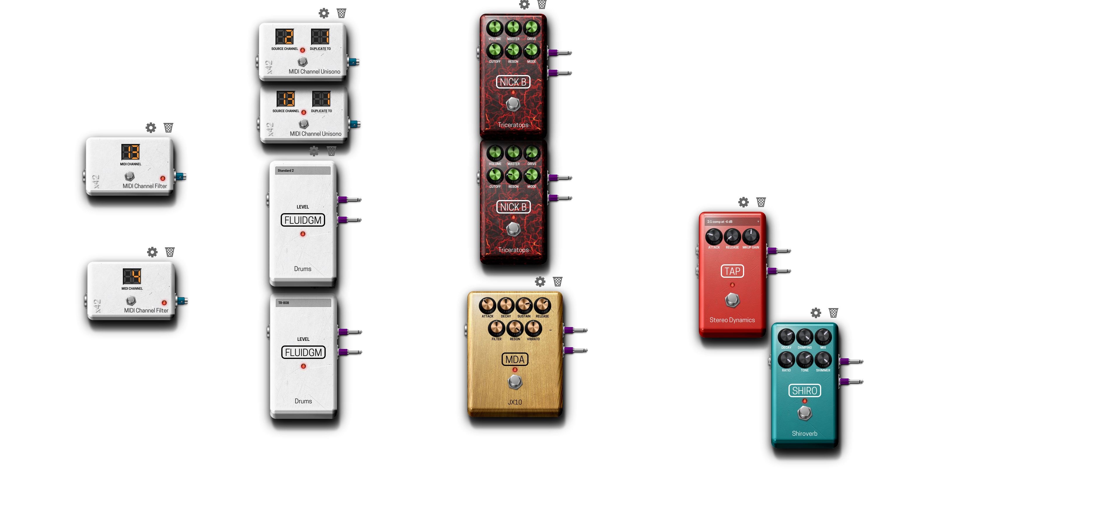 Pedalboard screenshot