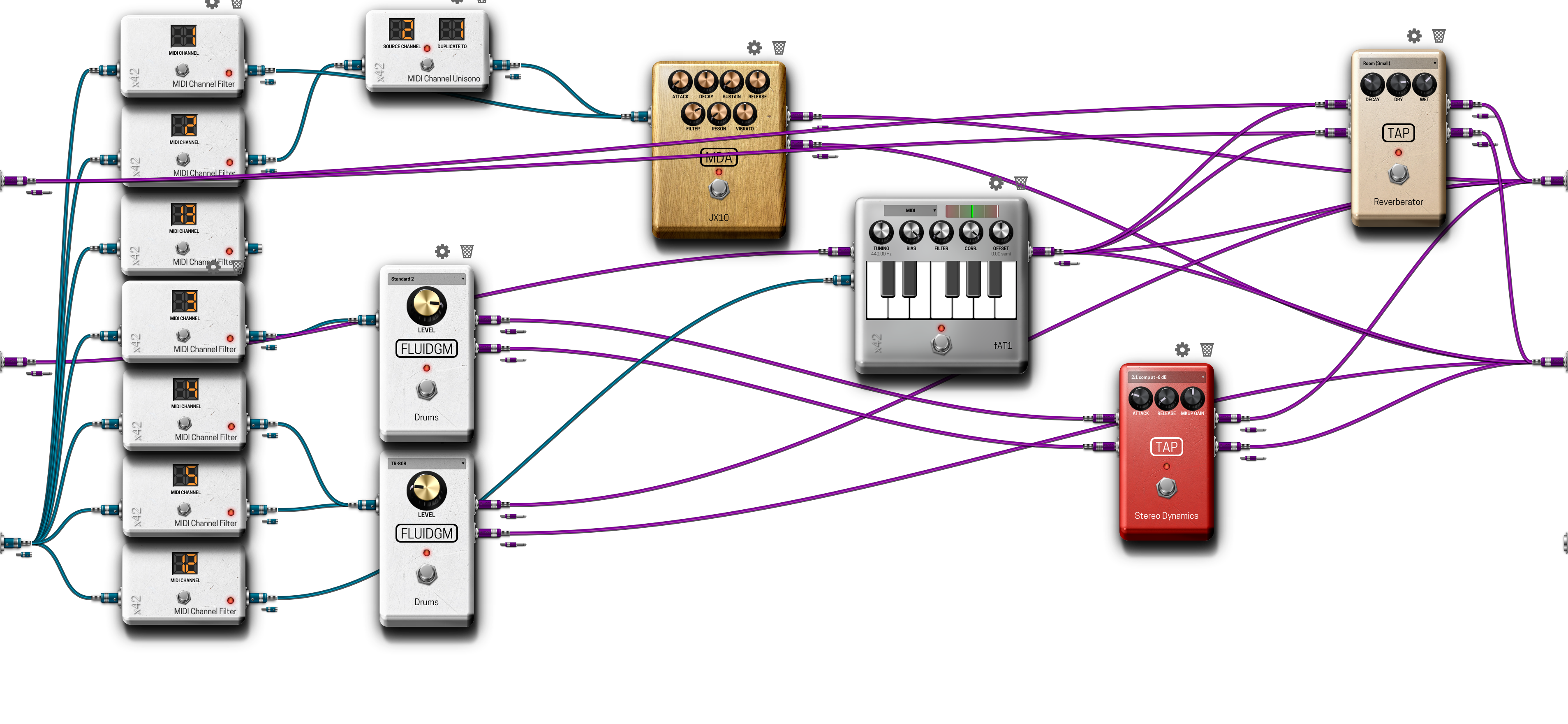 Pedalboard screenshot