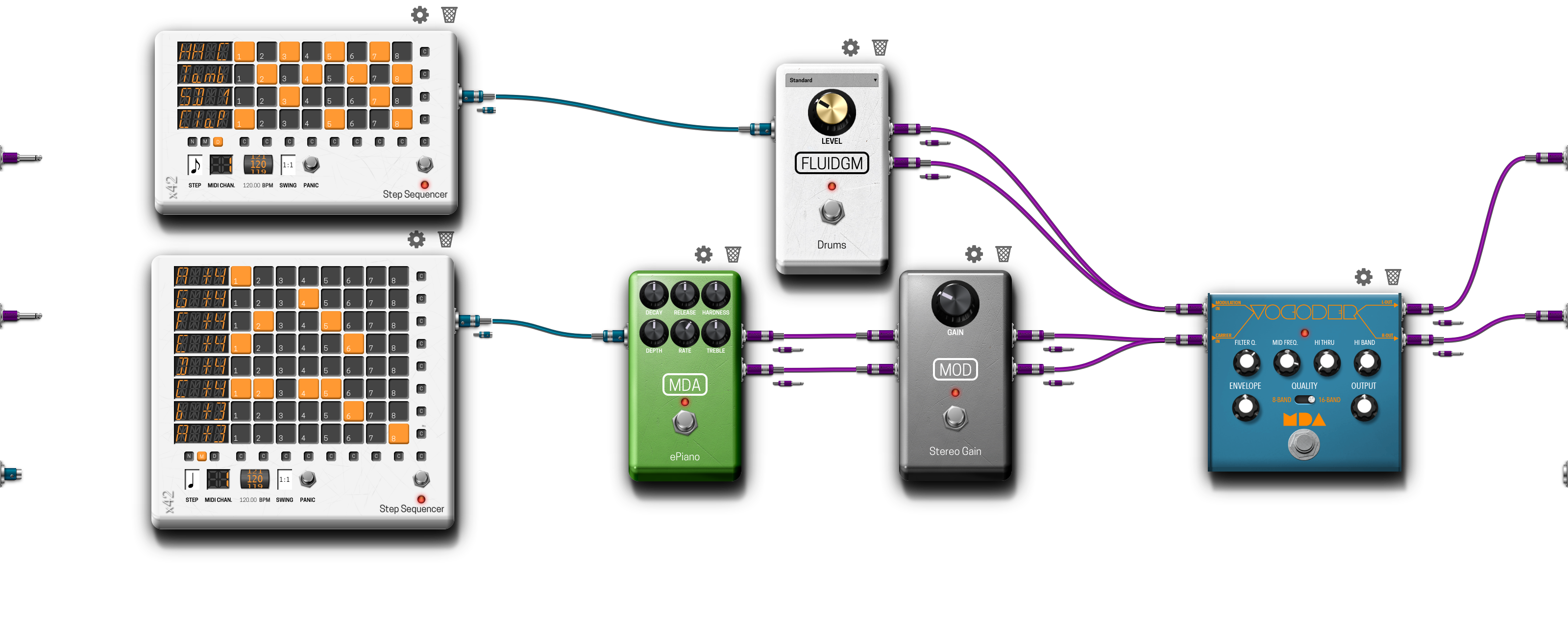 Pedalboard screenshot