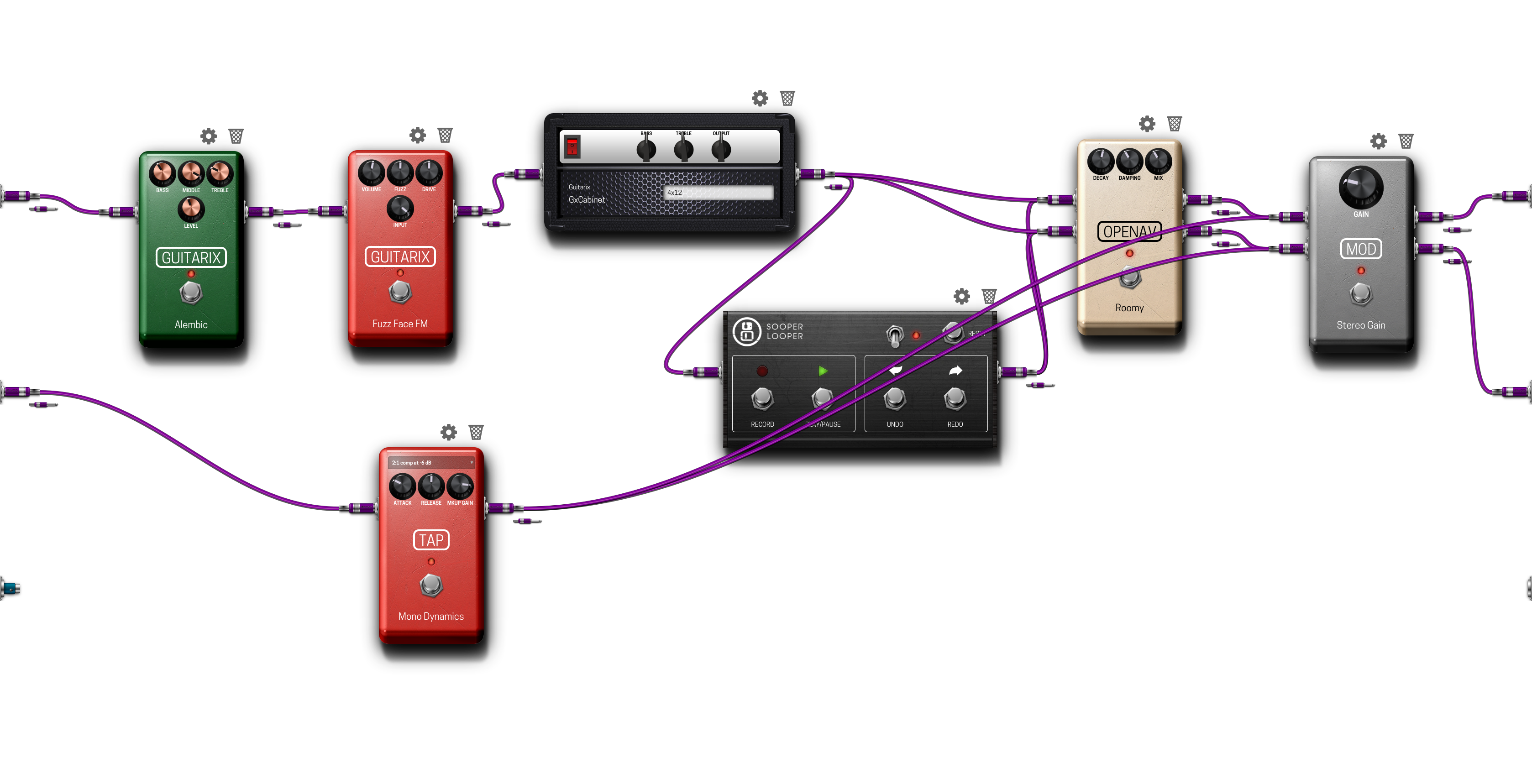 Pedalboard screenshot