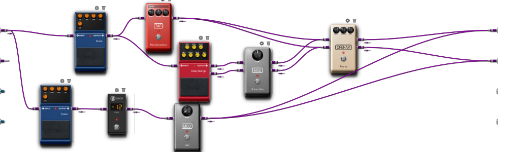 Pedalboard screenshot