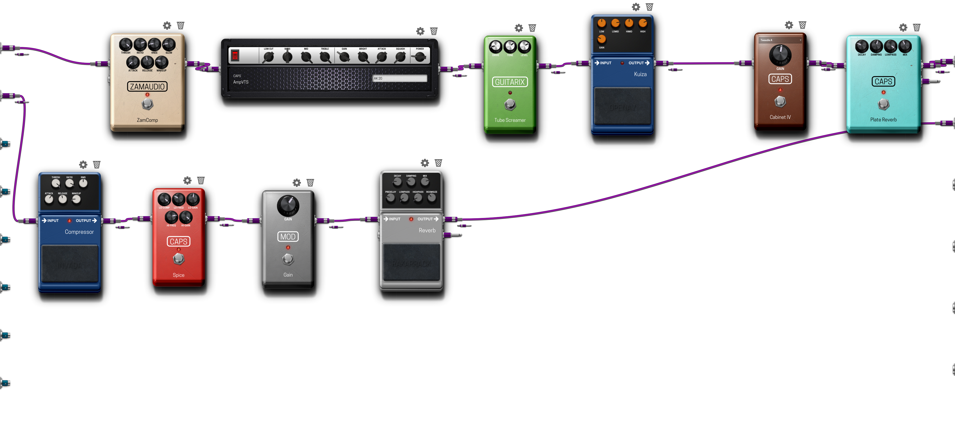 Pedalboard screenshot