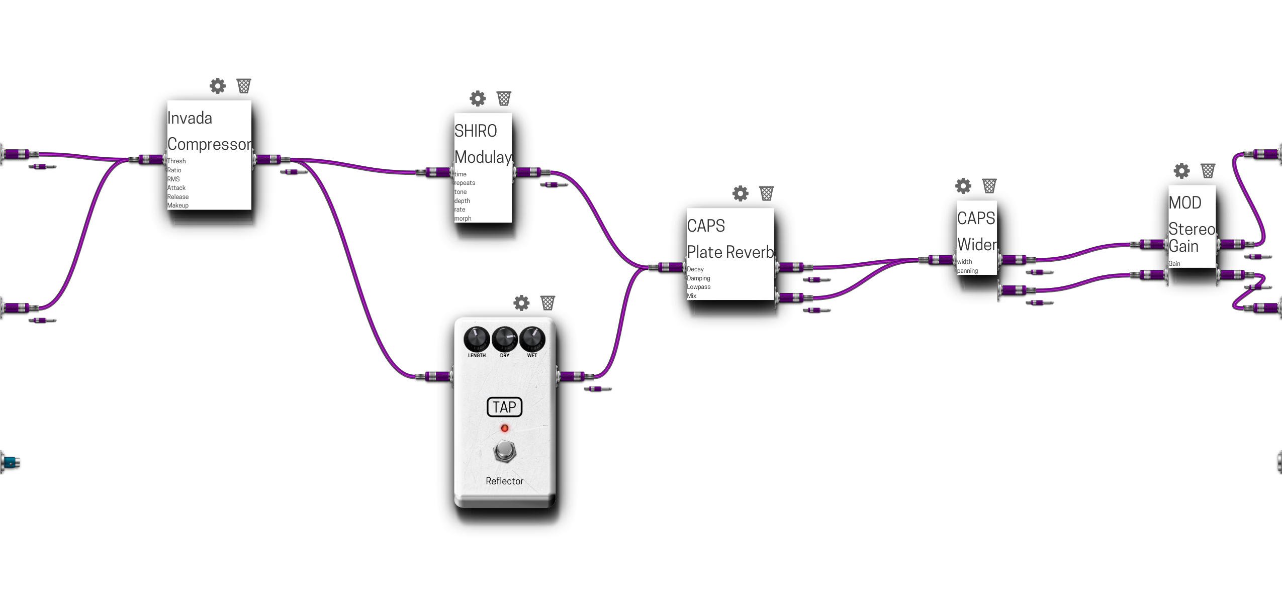 Pedalboard screenshot