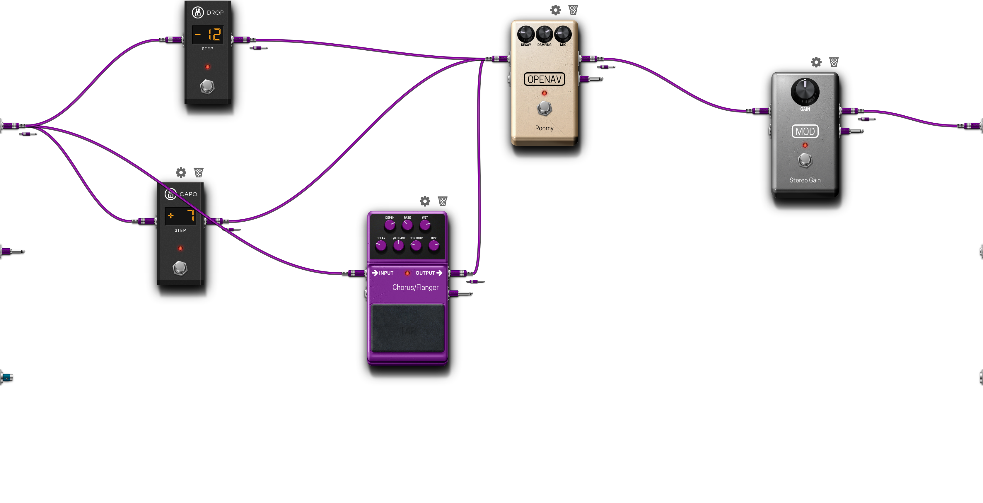 Pedalboard screenshot