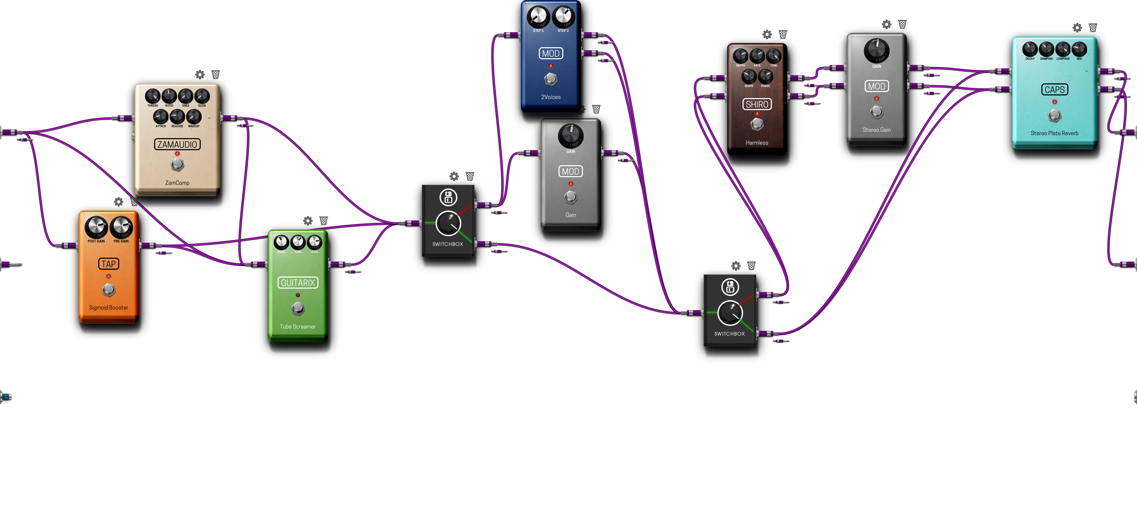 Pedalboard screenshot