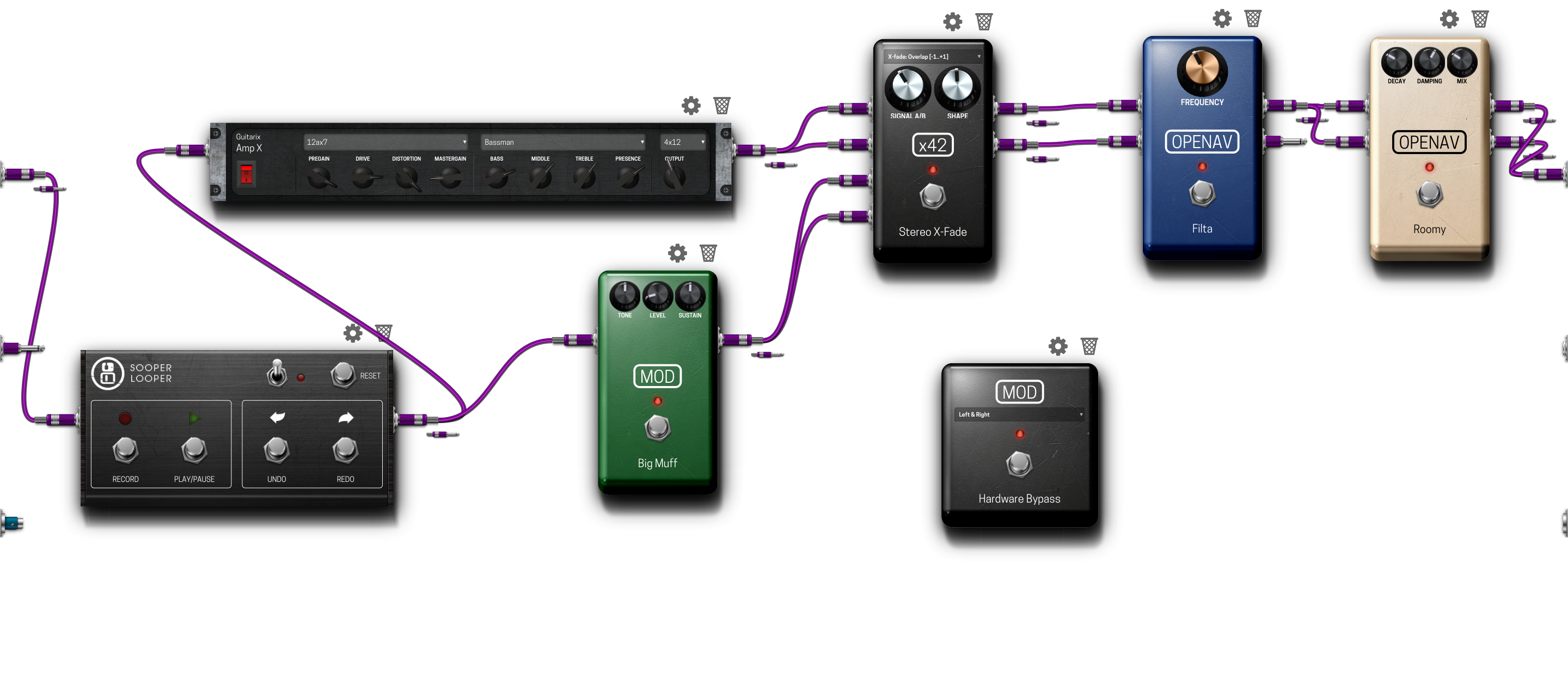 Pedalboard screenshot