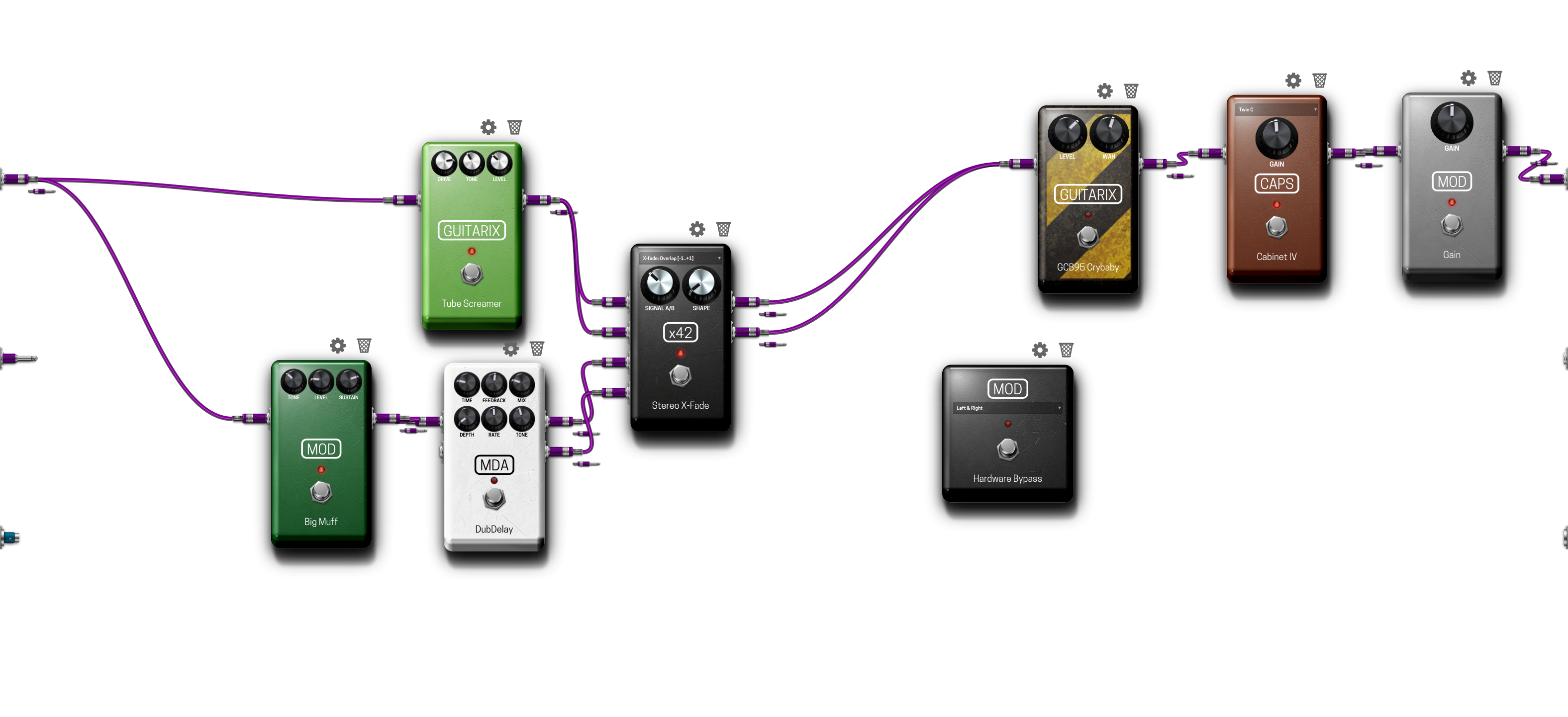 Pedalboard screenshot