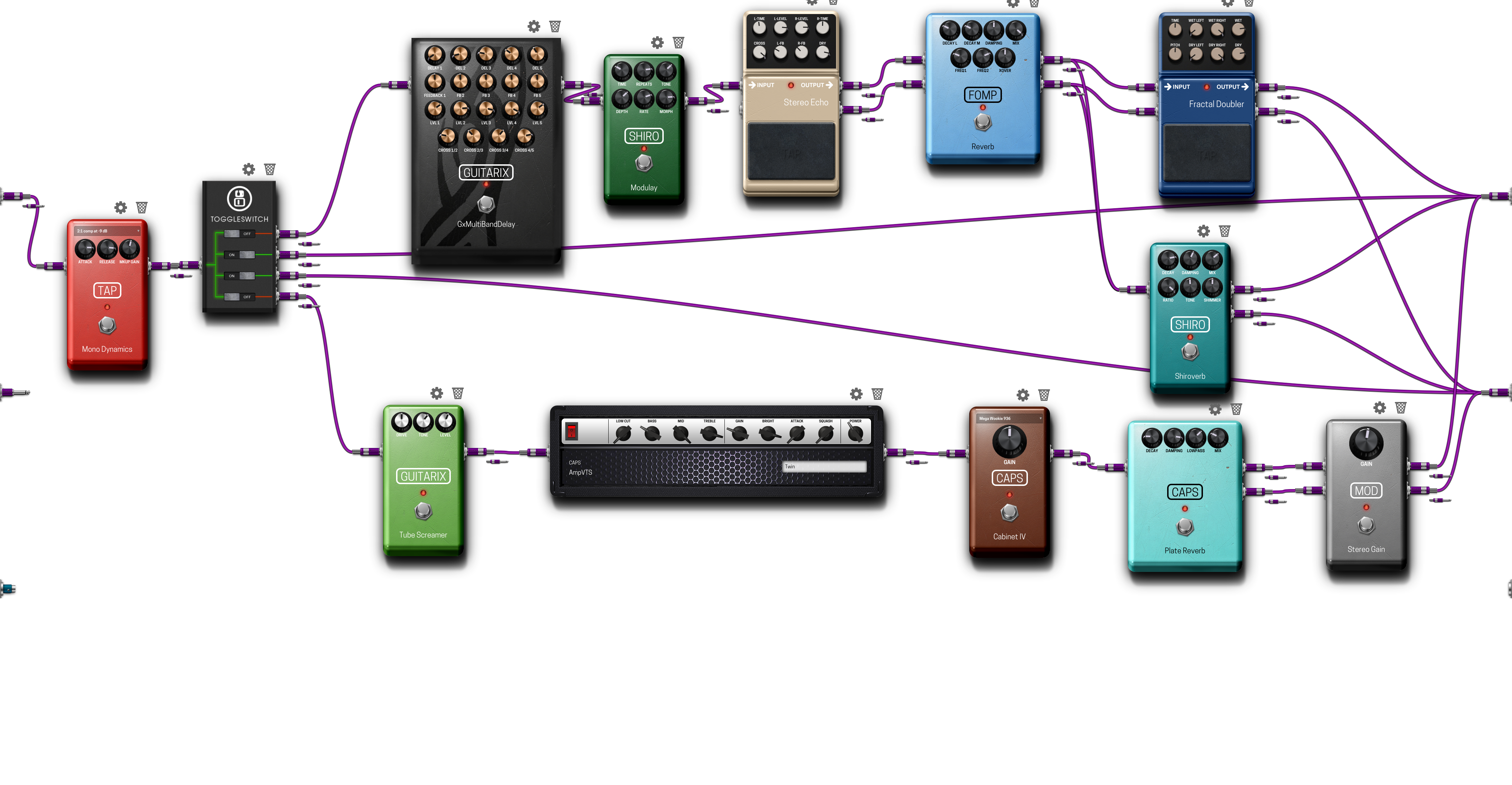 Pedalboard screenshot