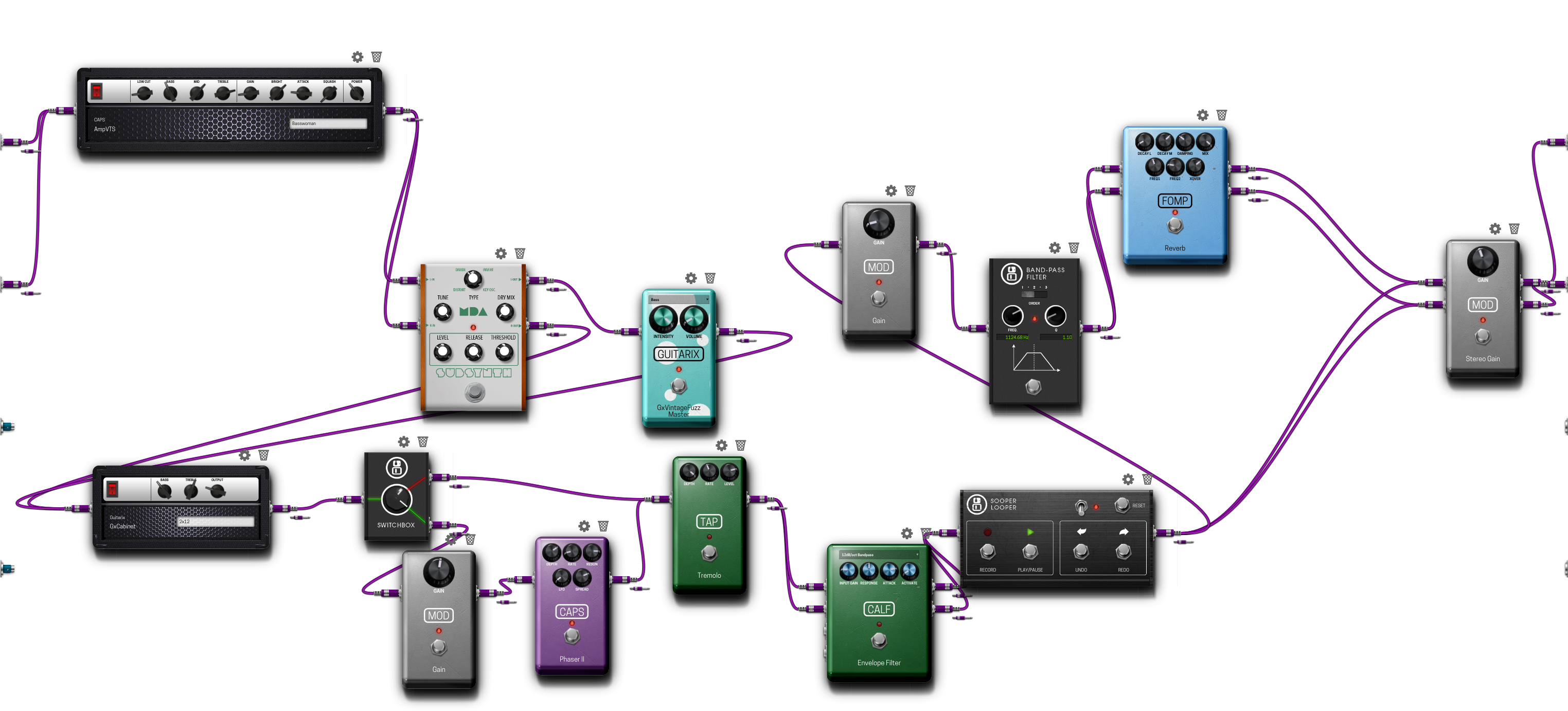 Pedalboard screenshot