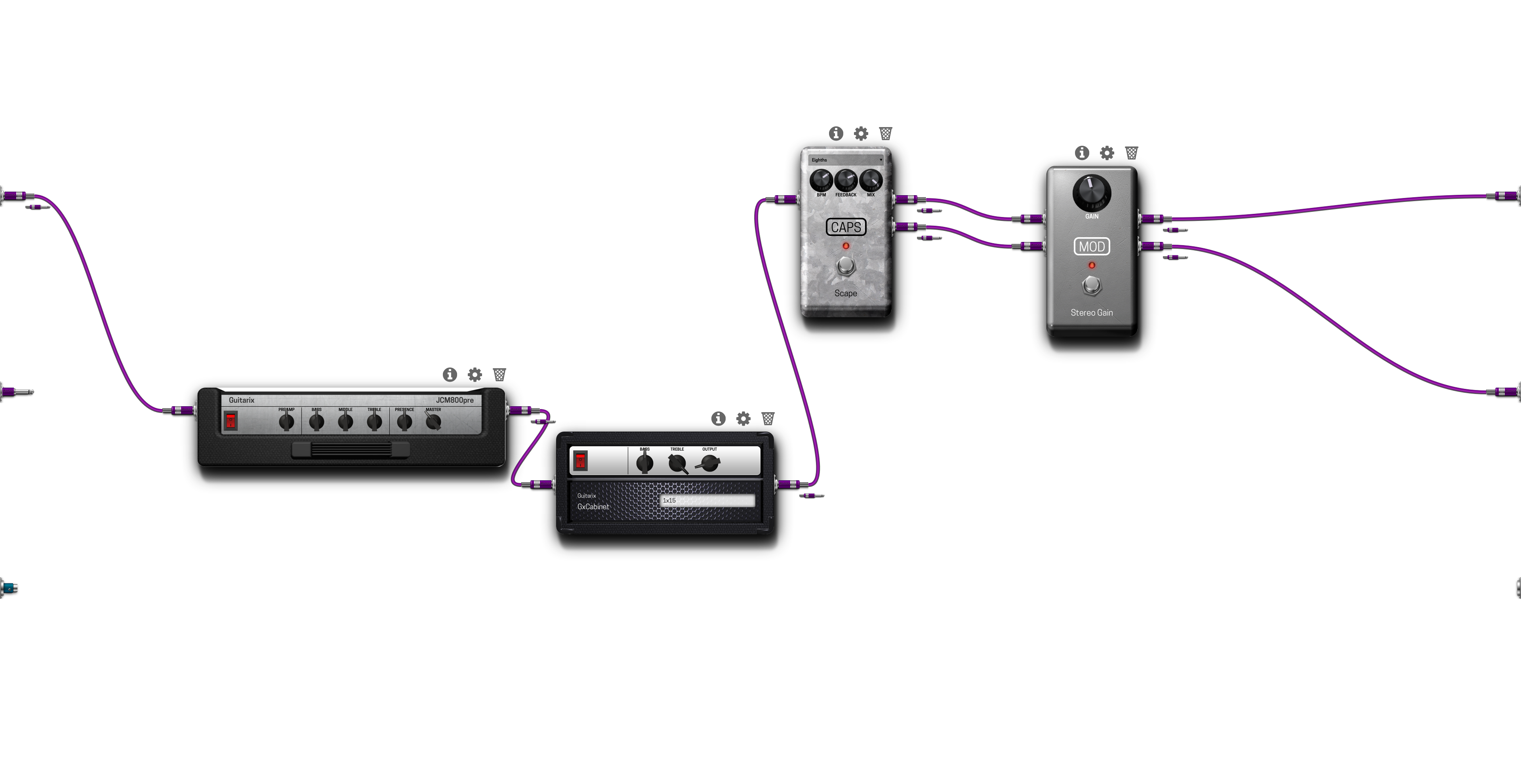 Pedalboard screenshot