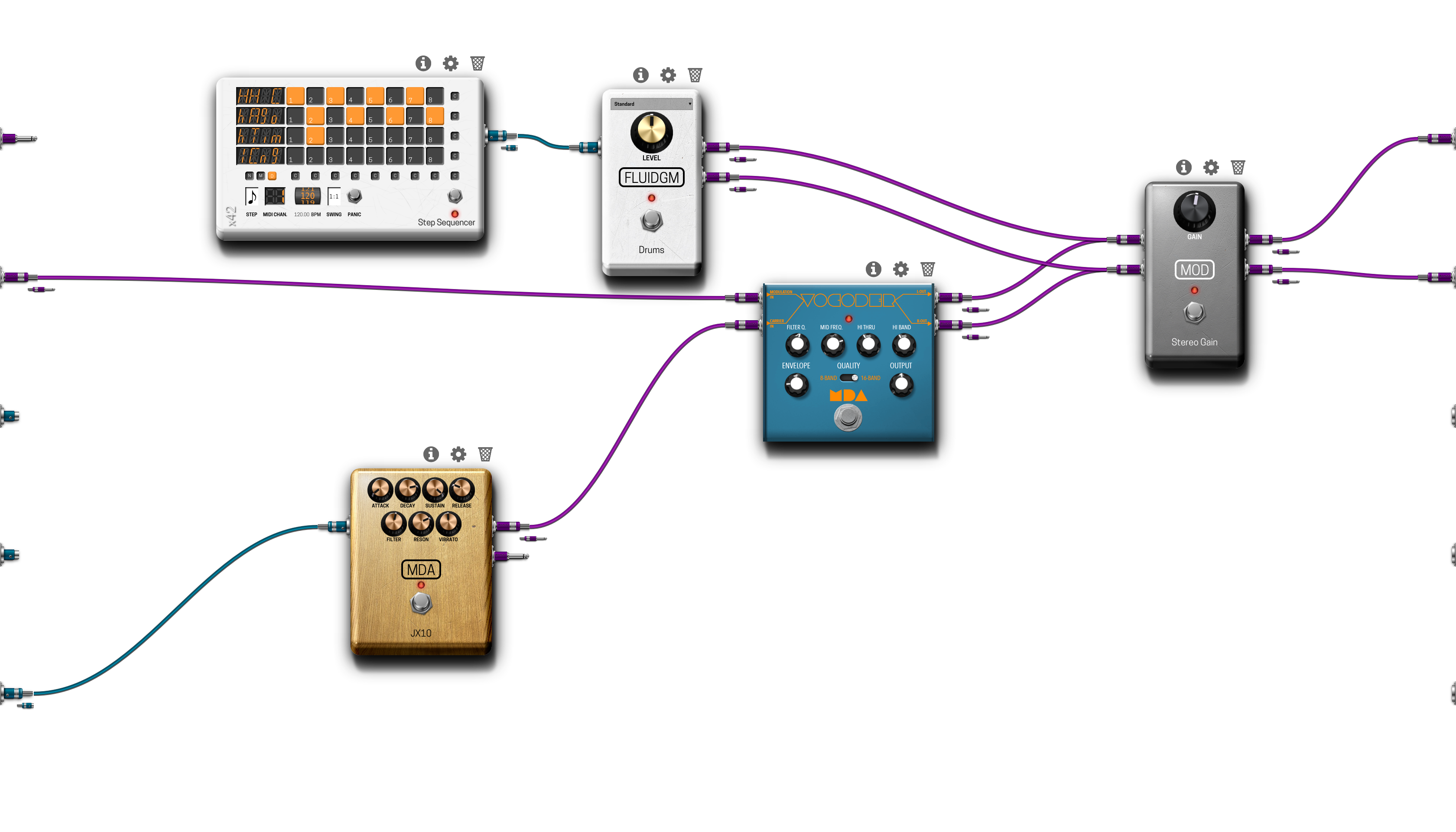 Pedalboard screenshot