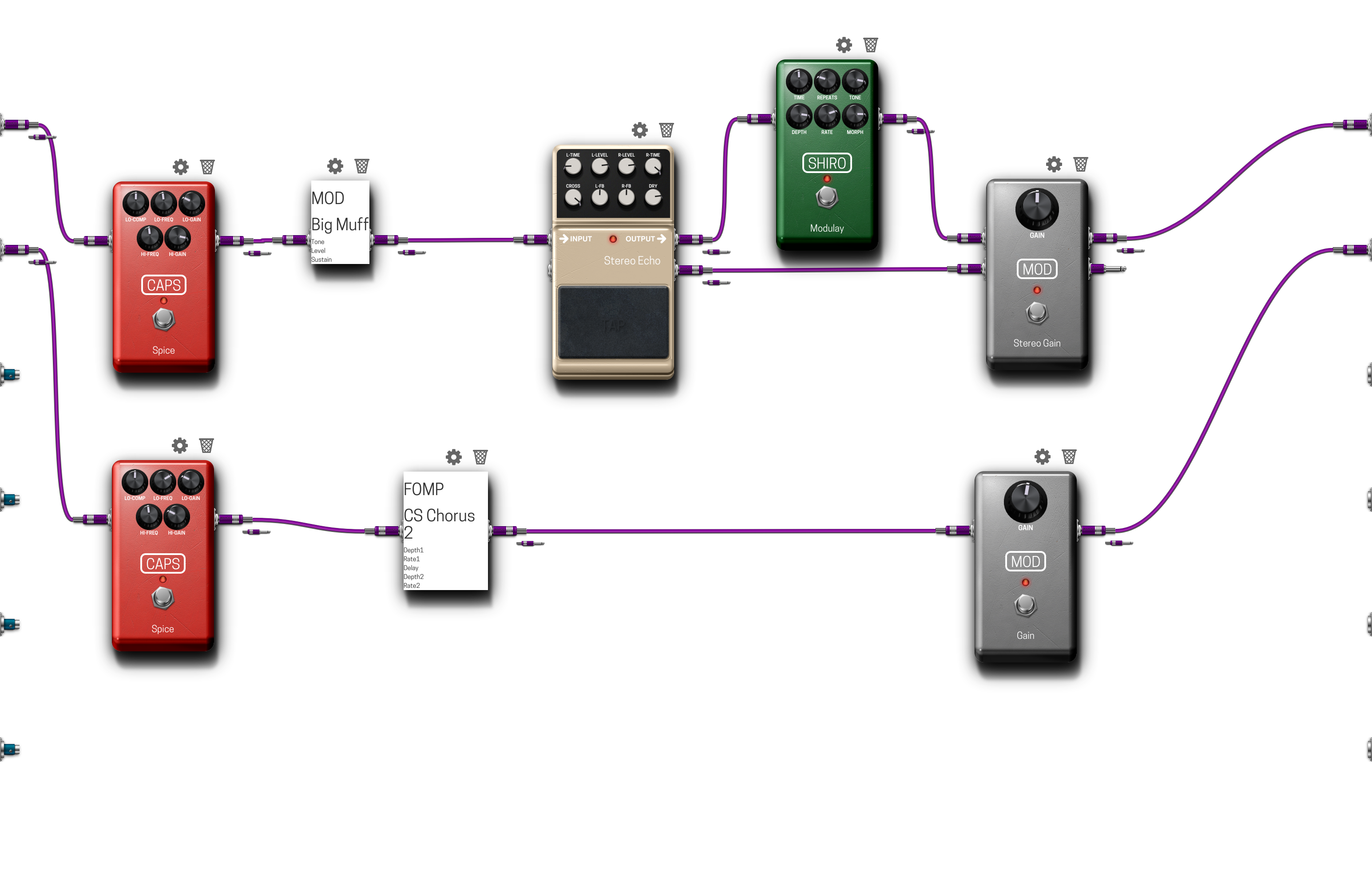 Pedalboard screenshot