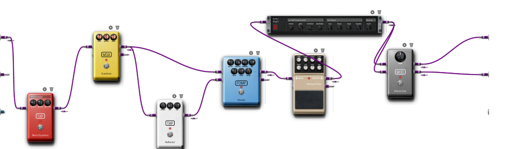 Pedalboard screenshot