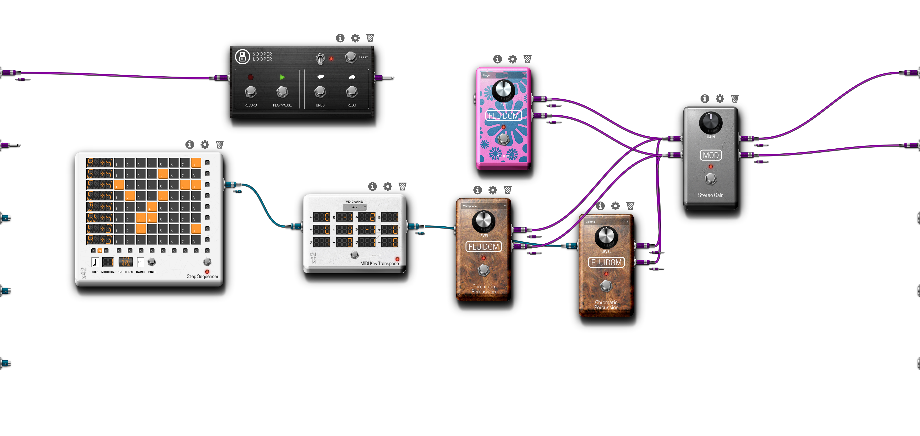 Pedalboard screenshot