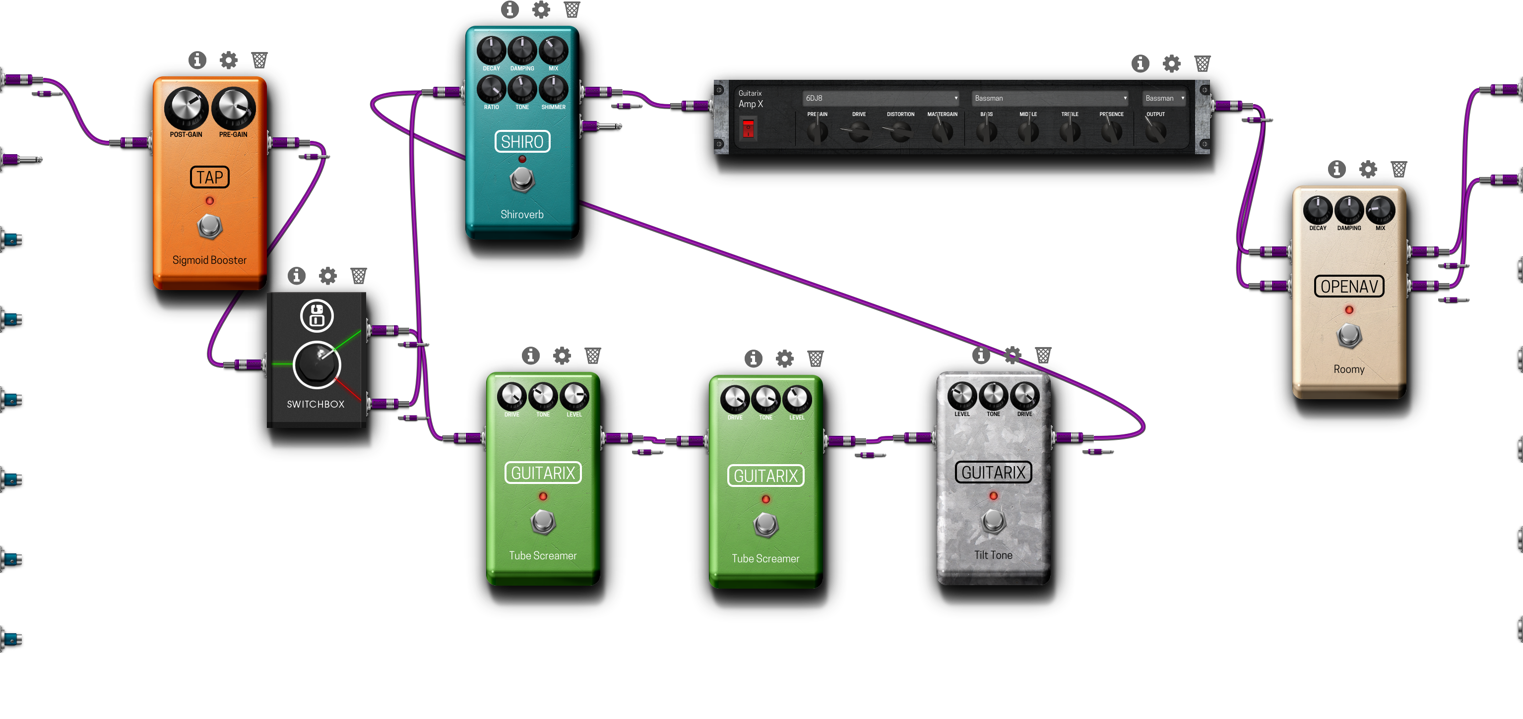 Pedalboard screenshot