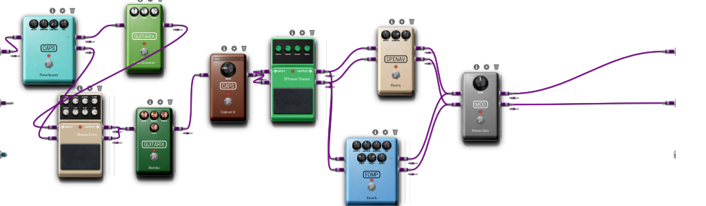 Pedalboard screenshot