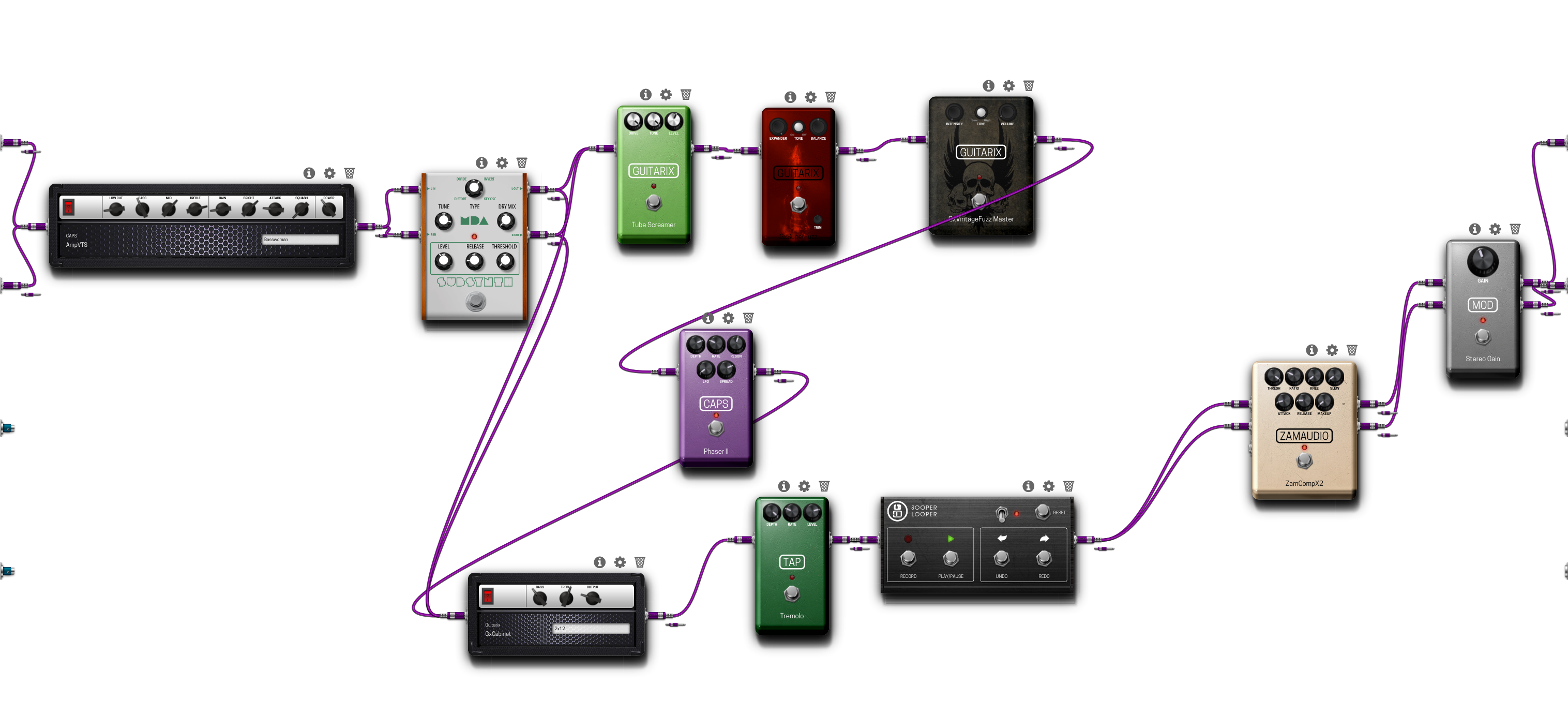 Pedalboard screenshot