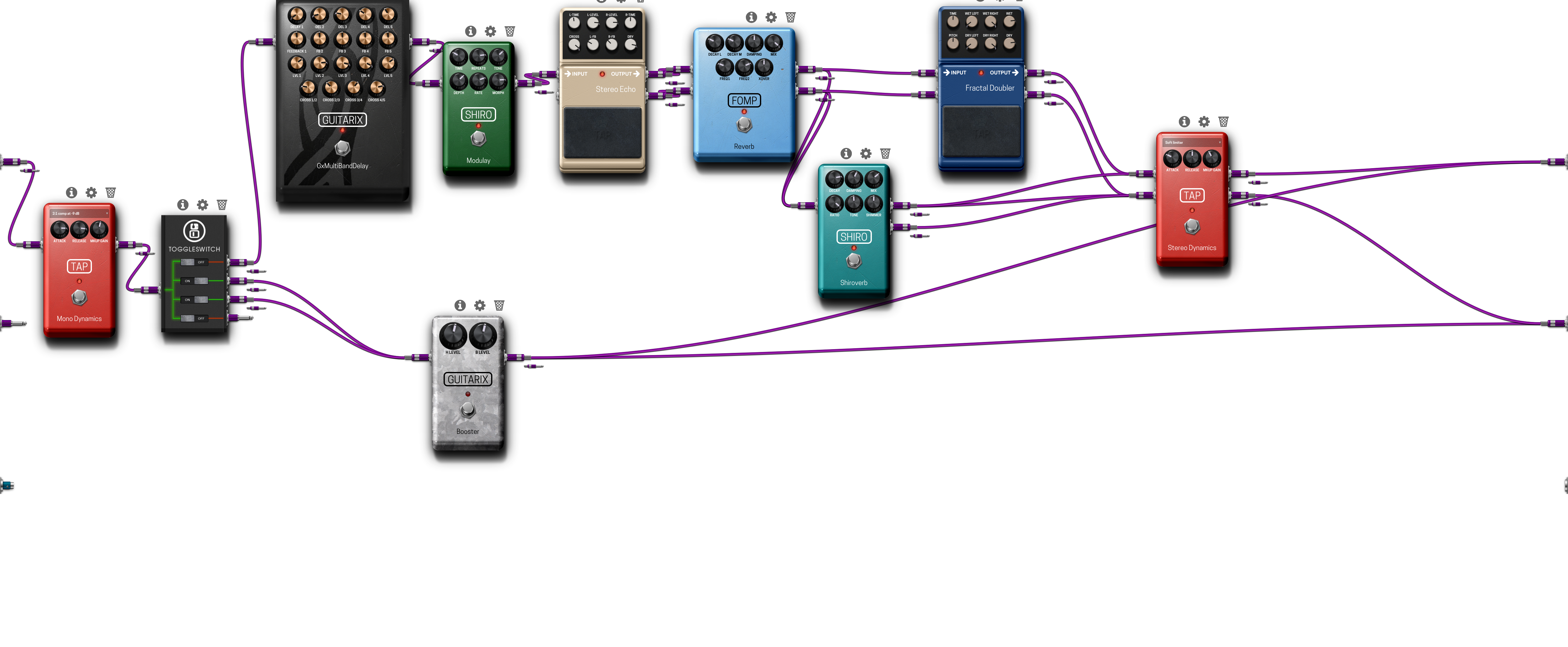 Pedalboard screenshot