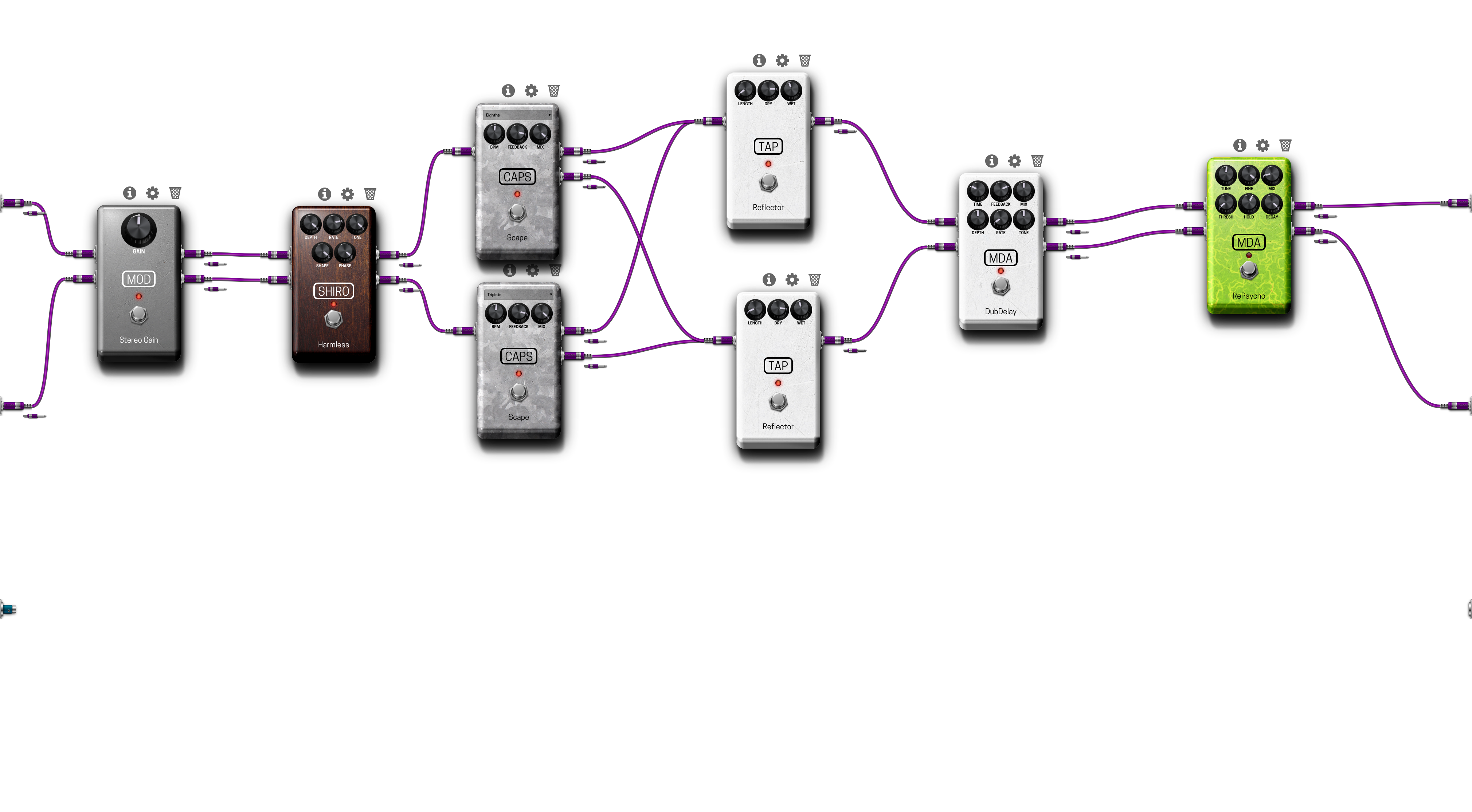 Pedalboard screenshot