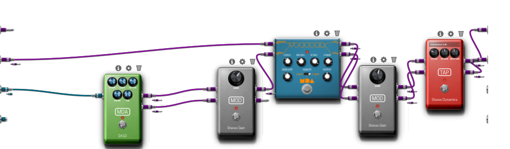 Pedalboard screenshot