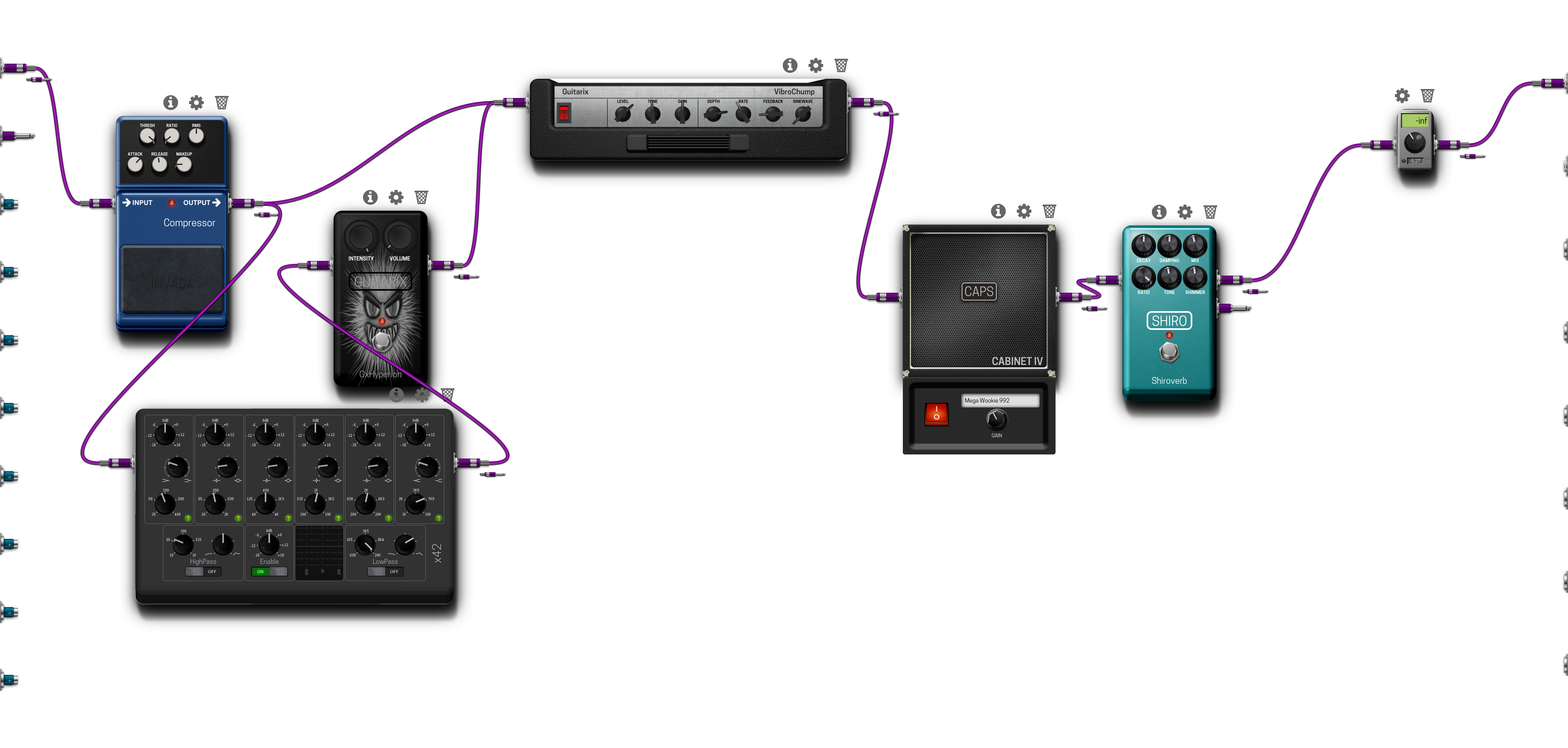 Pedalboard screenshot