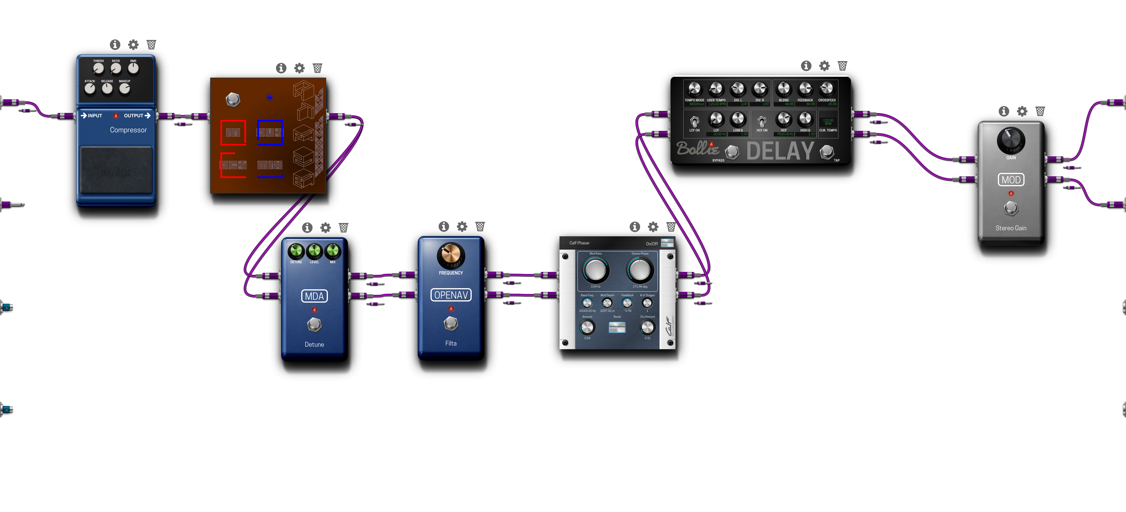 Pedalboard screenshot