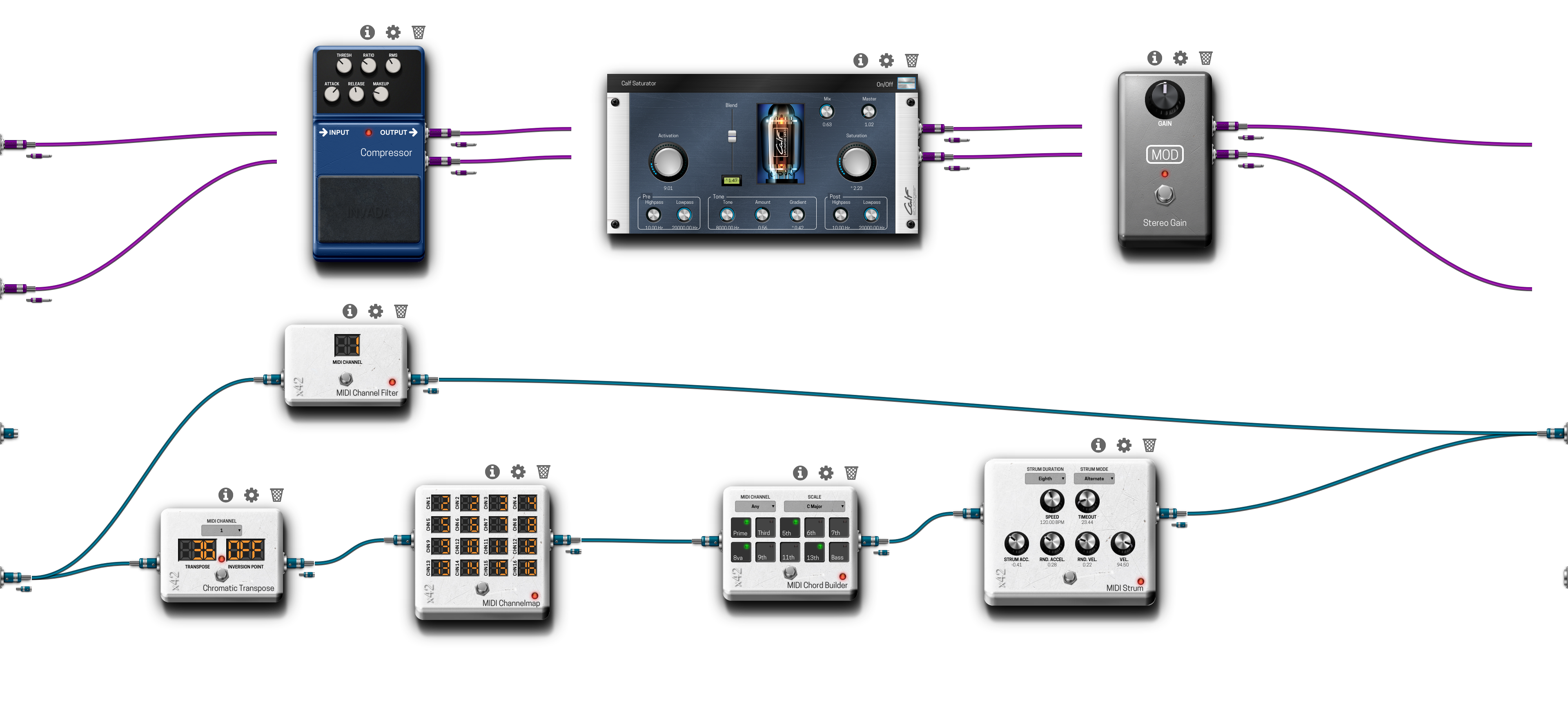 Pedalboard screenshot