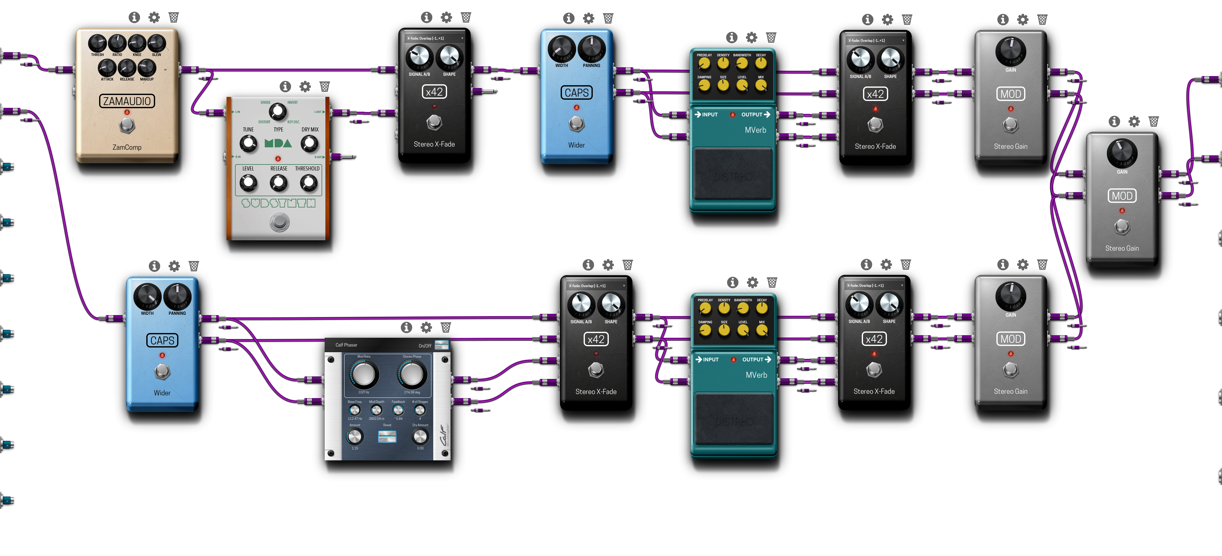 Pedalboard screenshot