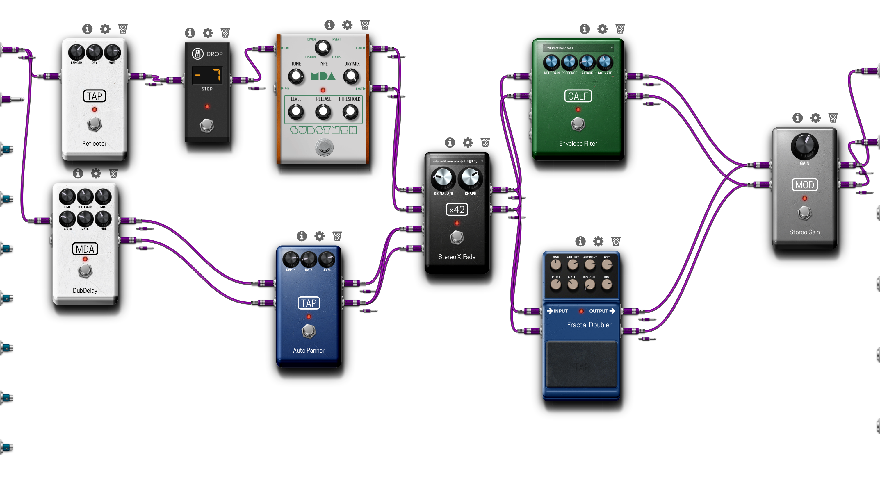 Pedalboard screenshot