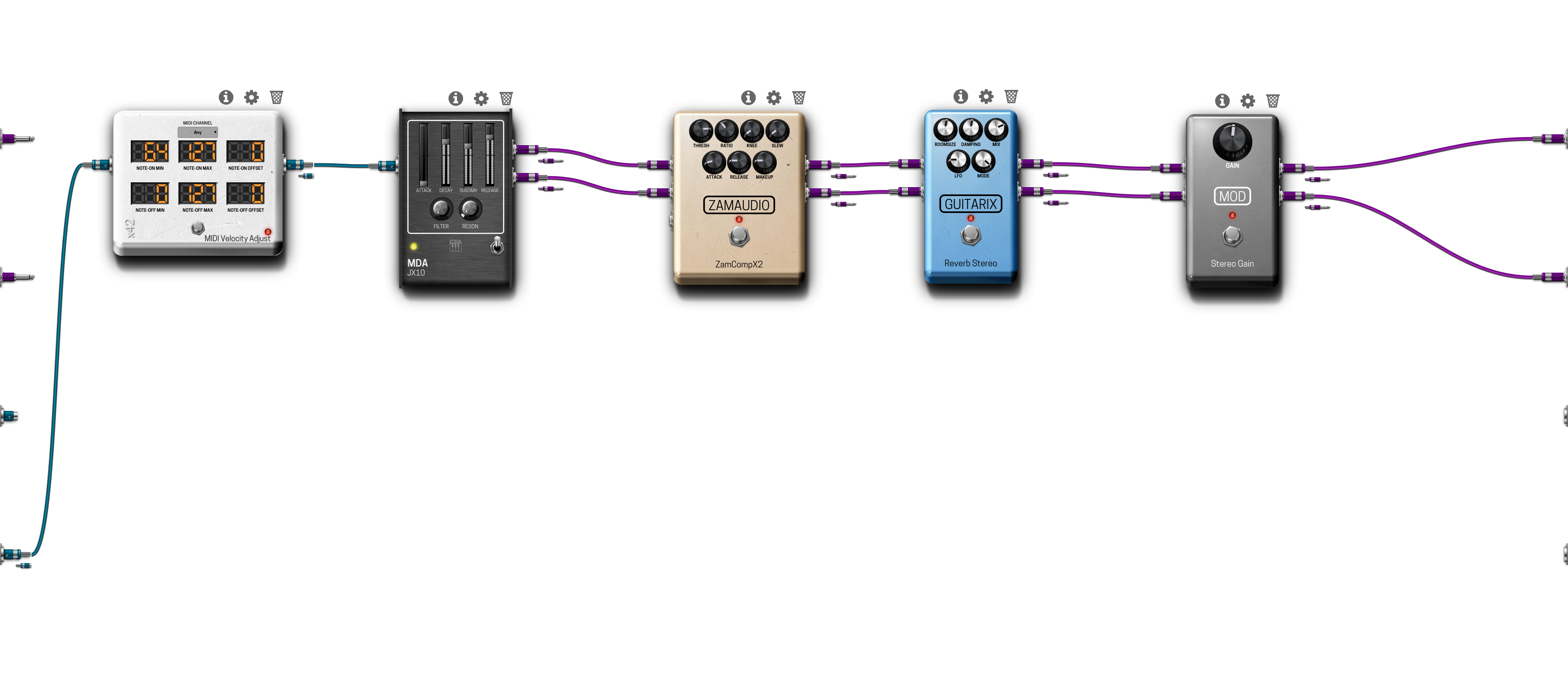 Pedalboard screenshot