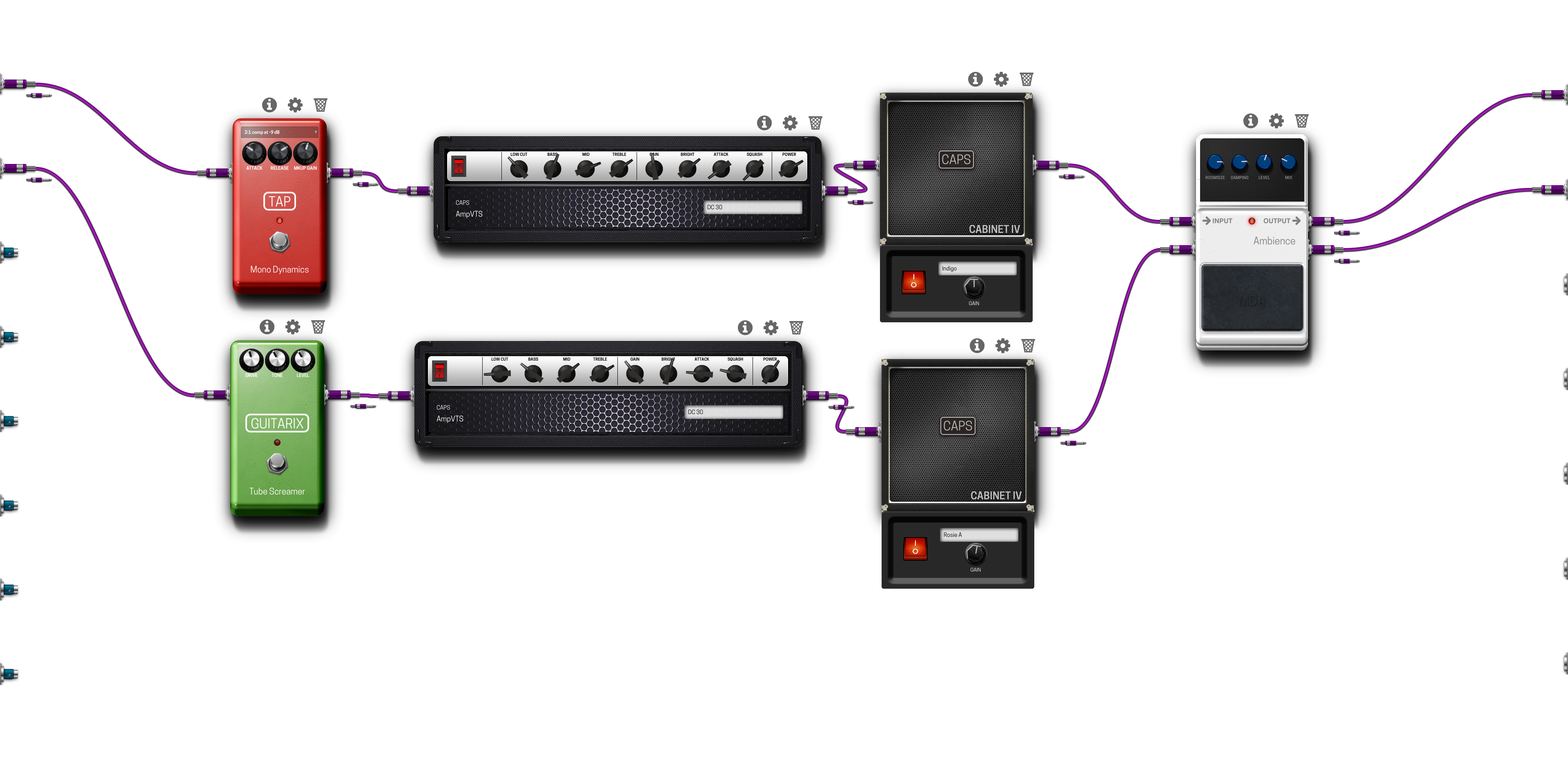 Pedalboard screenshot