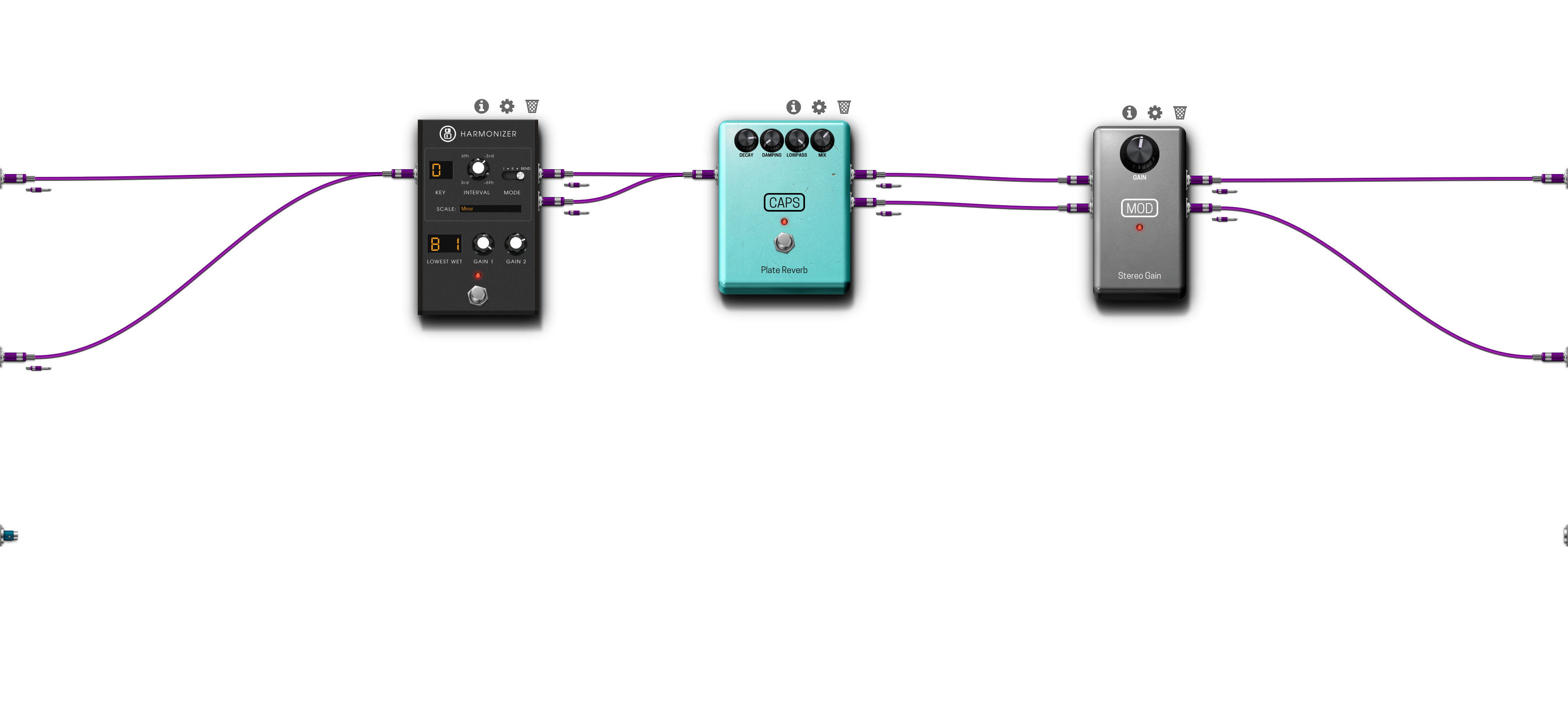 Pedalboard screenshot