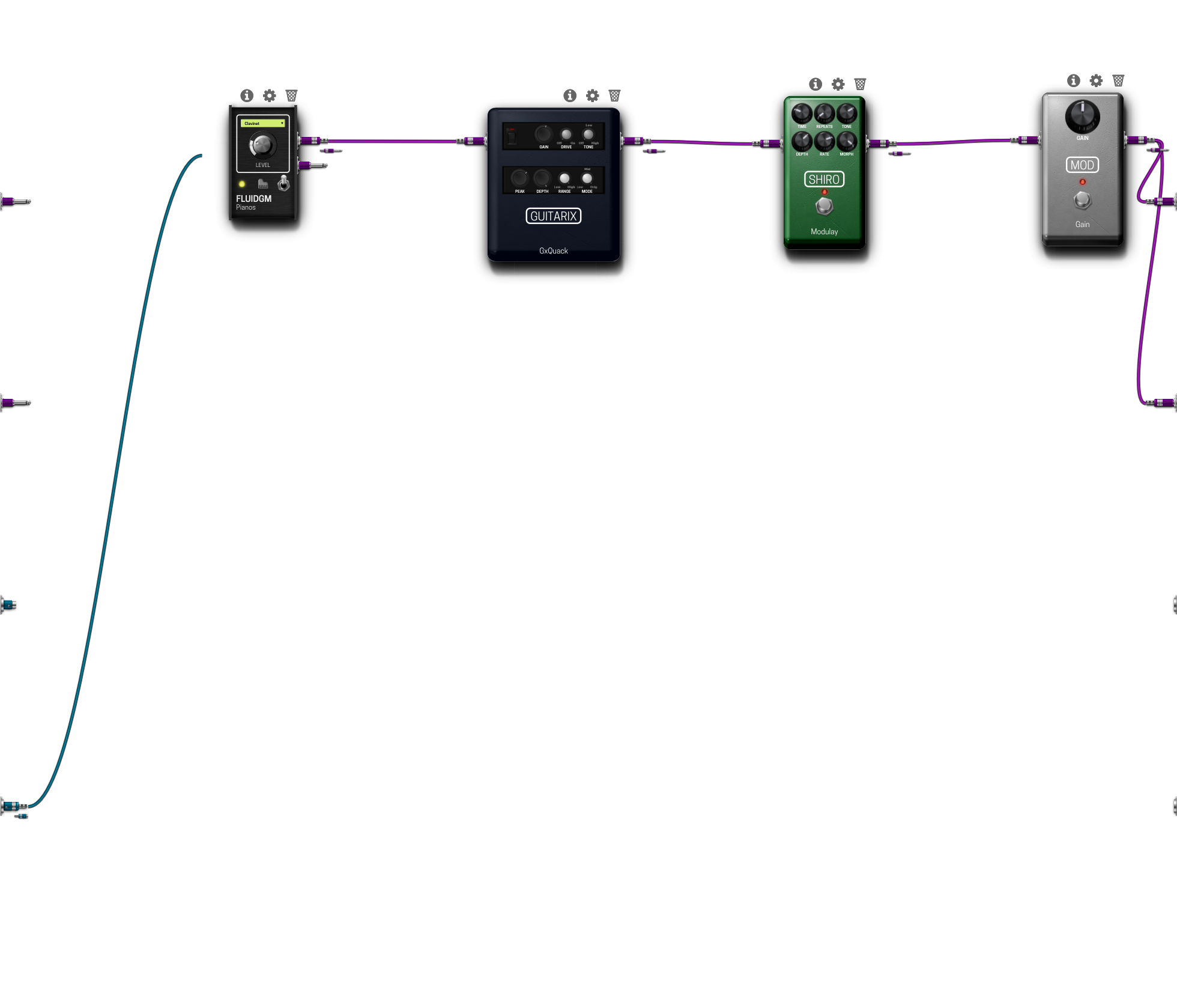 Pedalboard screenshot