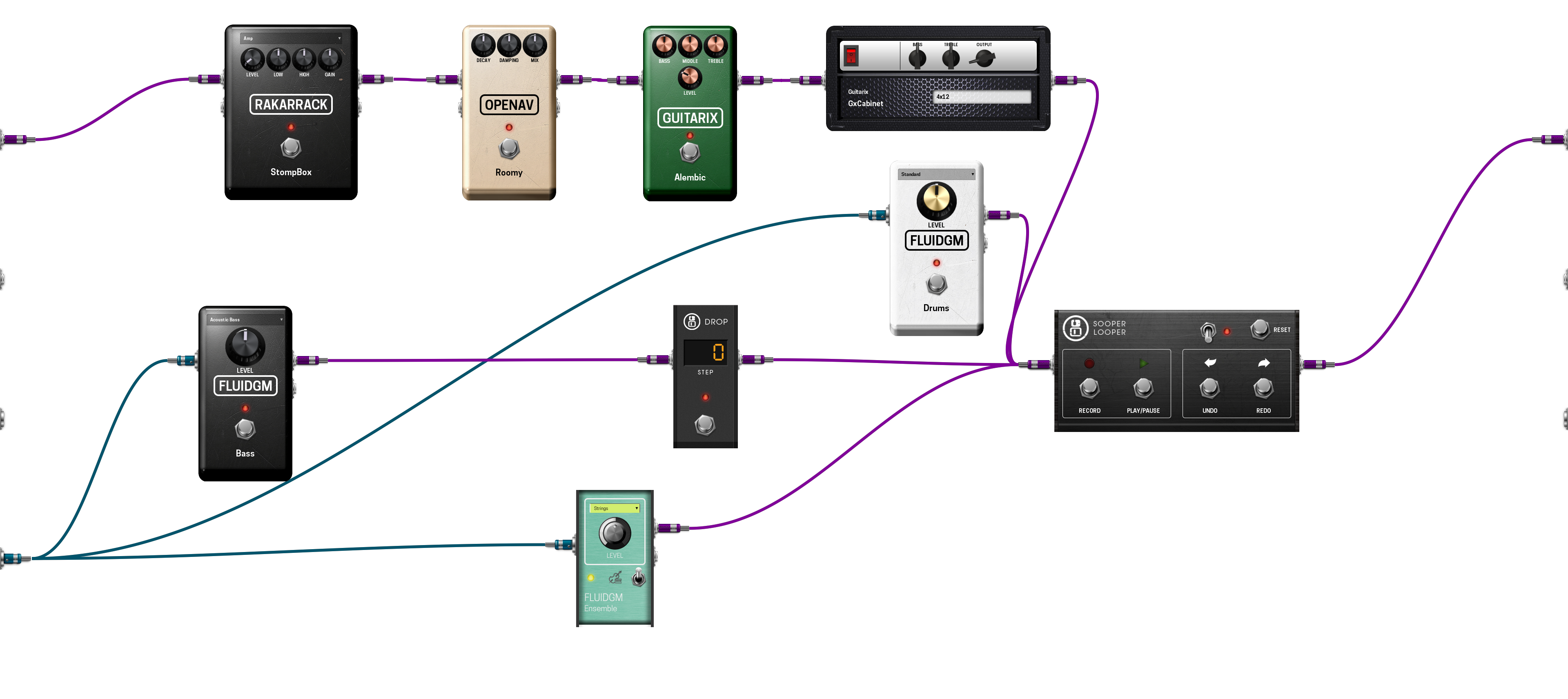 Pedalboard screenshot