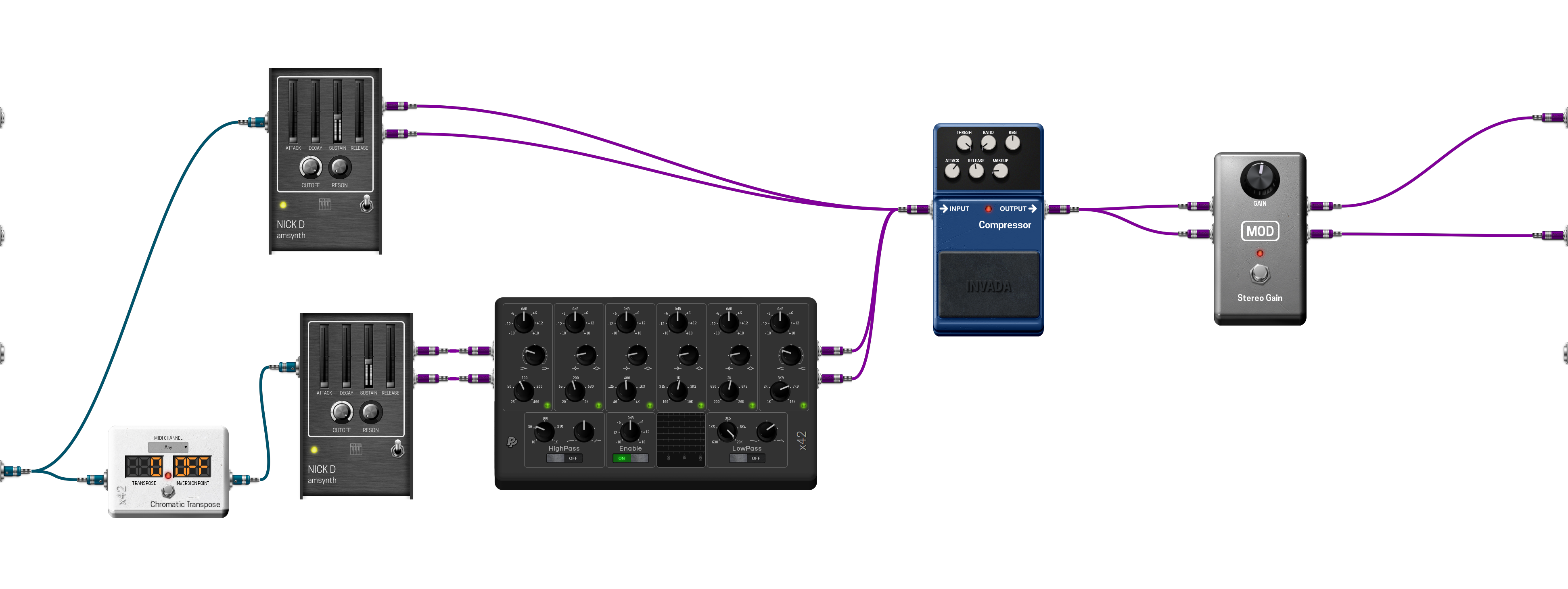 Pedalboard screenshot