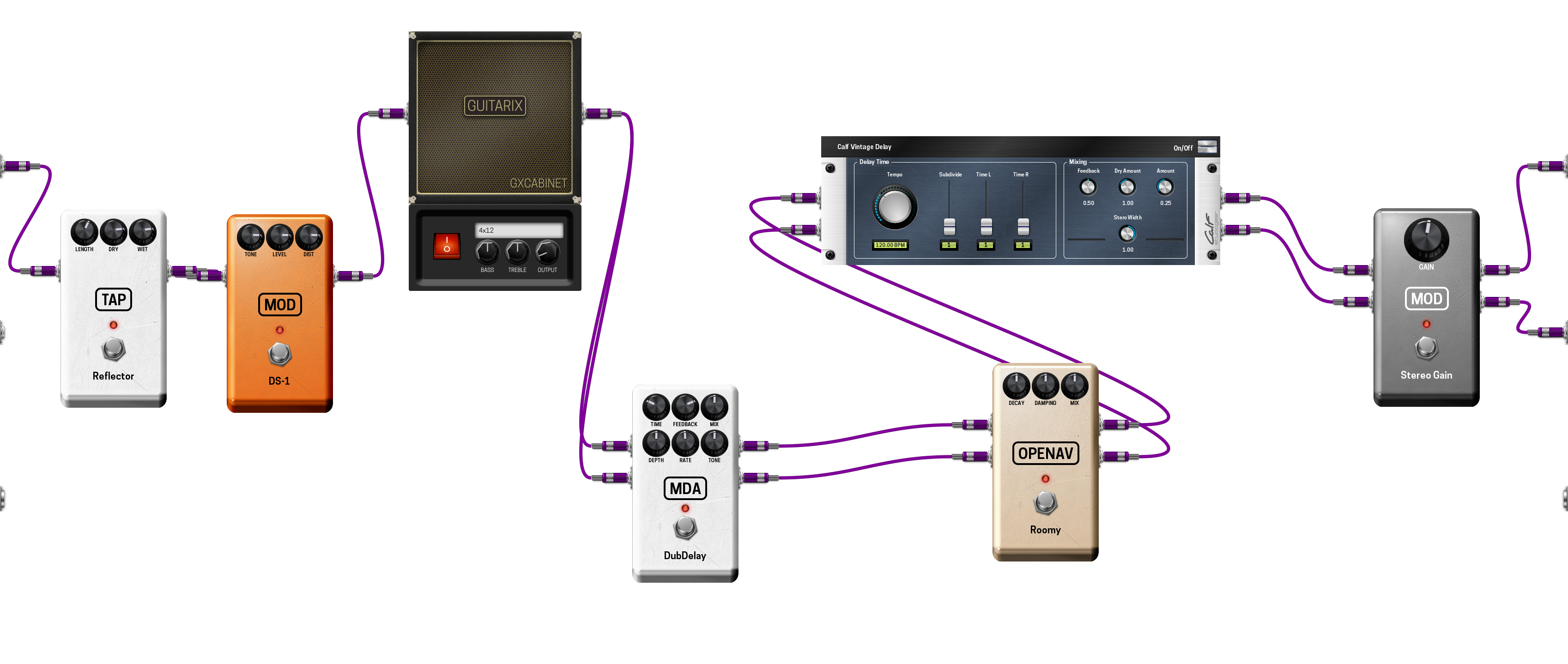 Pedalboard screenshot