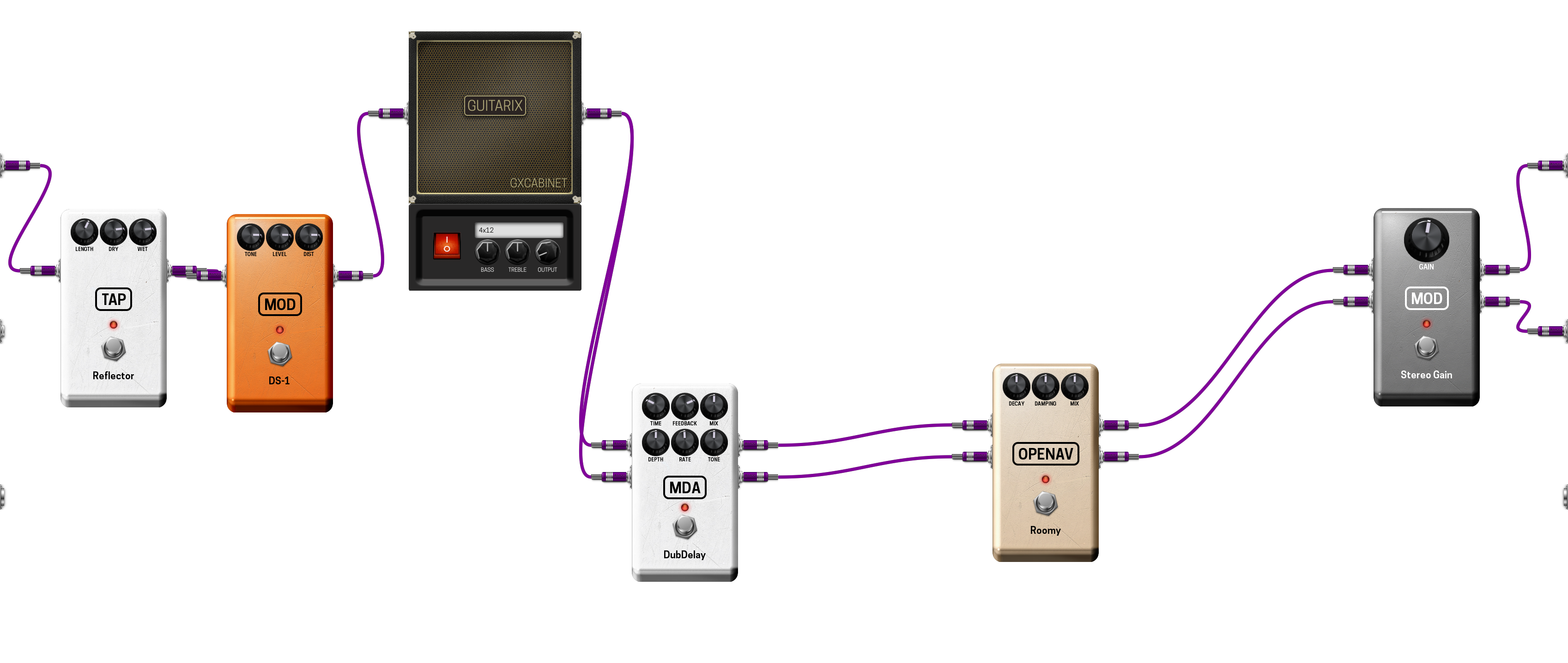 Pedalboard screenshot