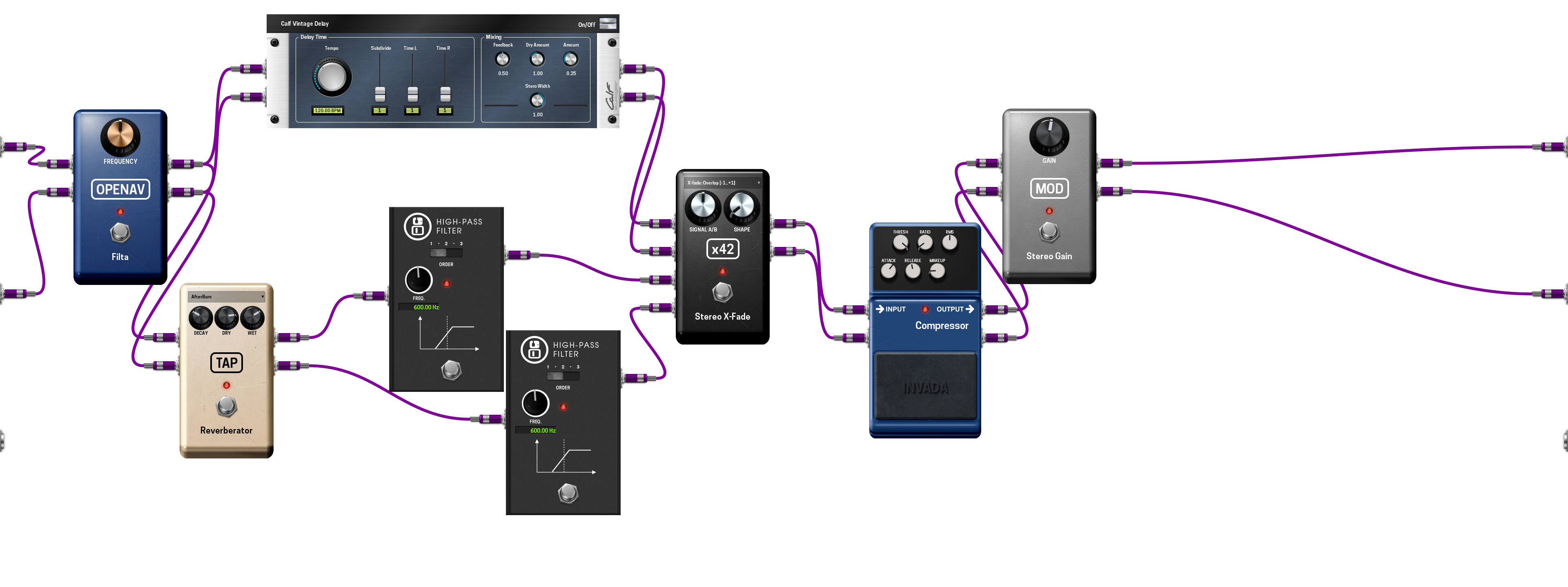 Pedalboard screenshot