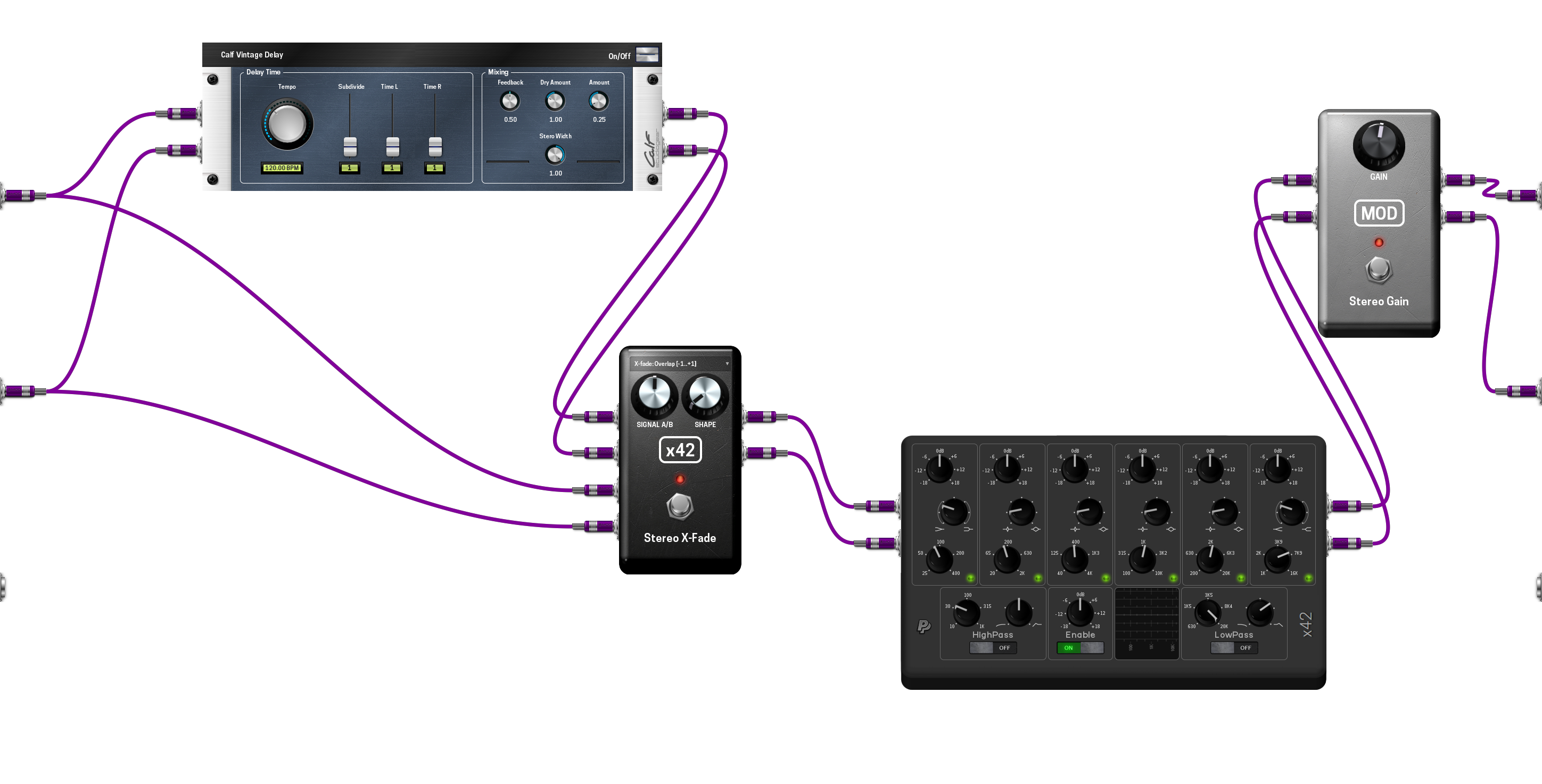 Pedalboard screenshot