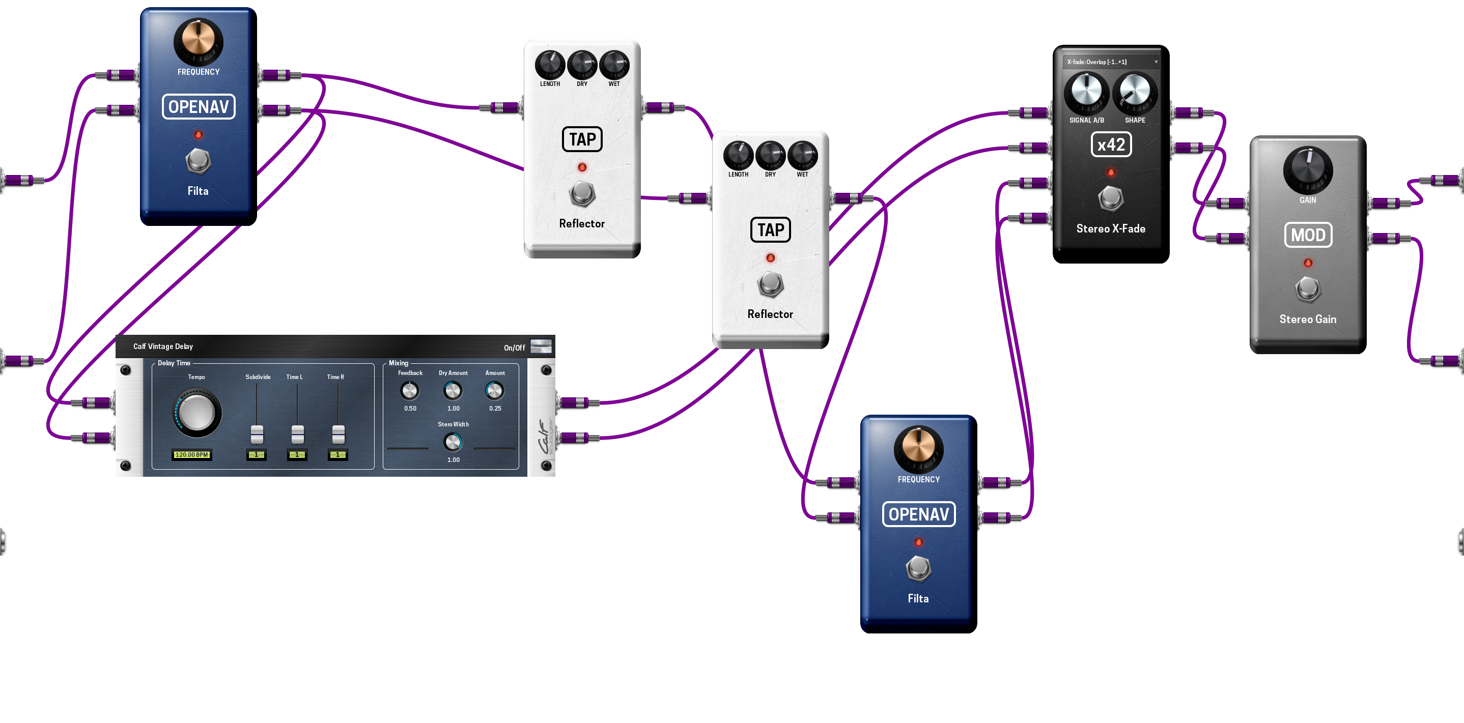 Pedalboard screenshot