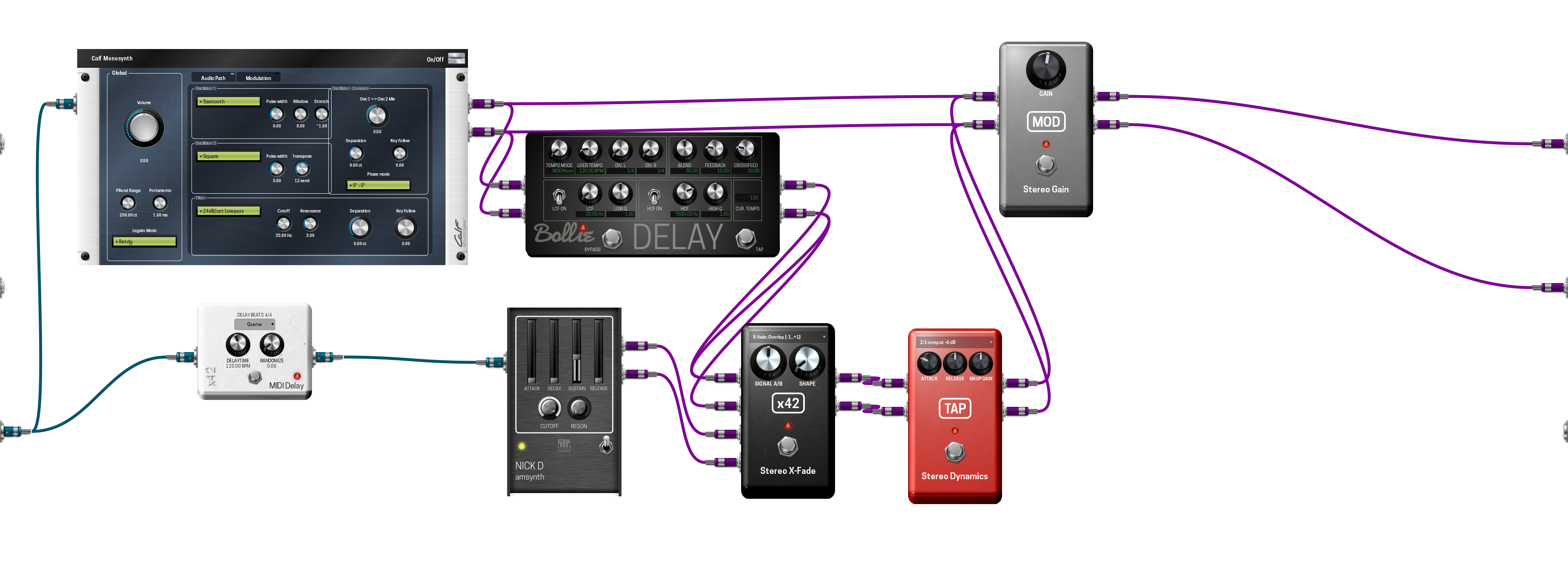 Pedalboard screenshot