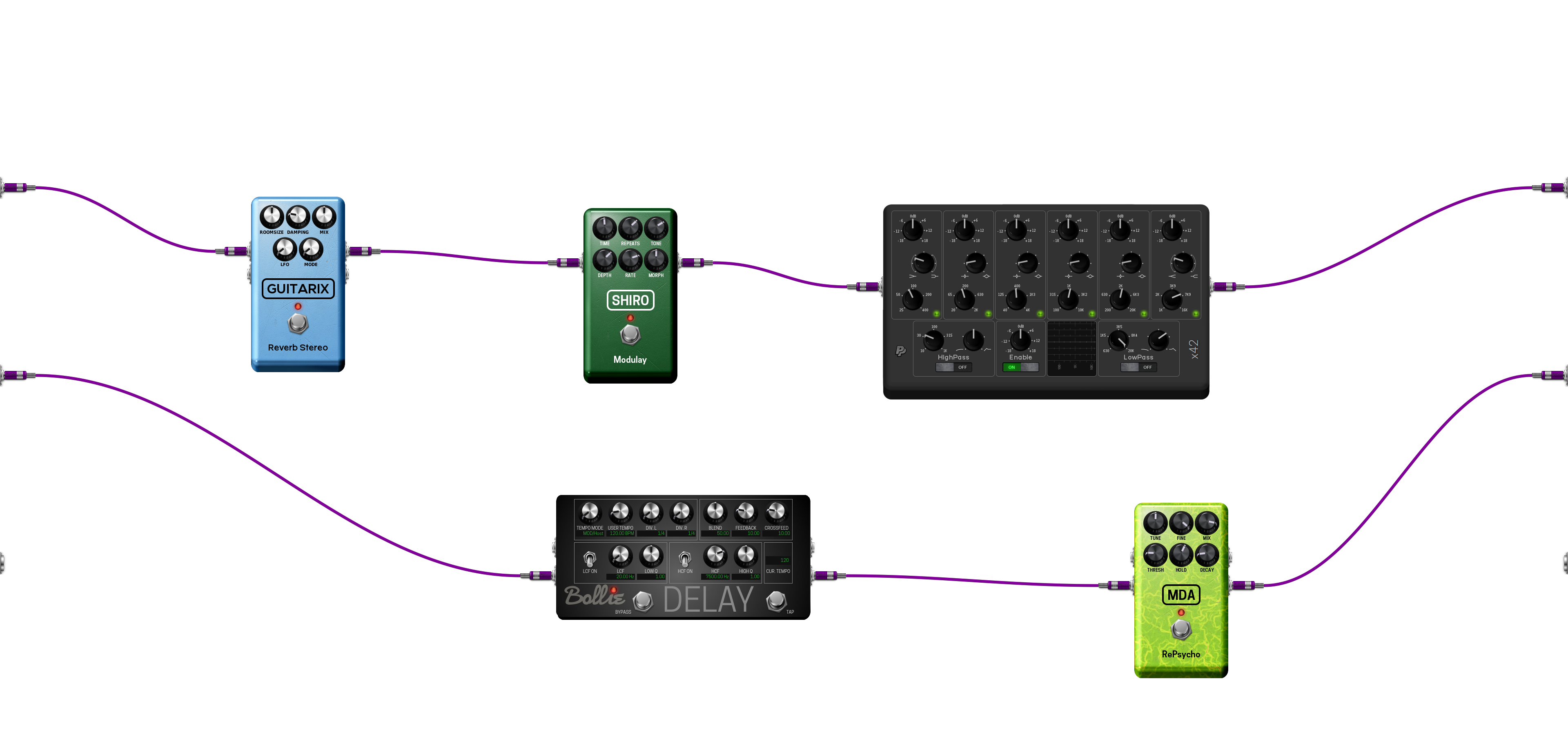 Pedalboard screenshot