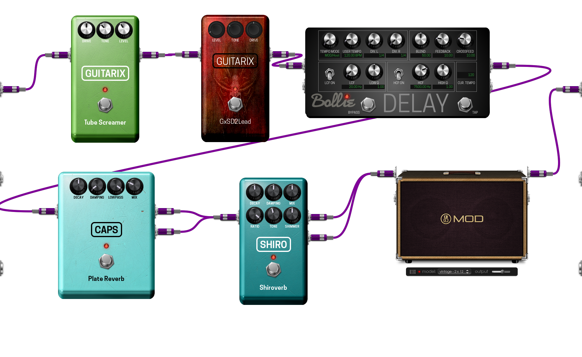 Pedalboard screenshot