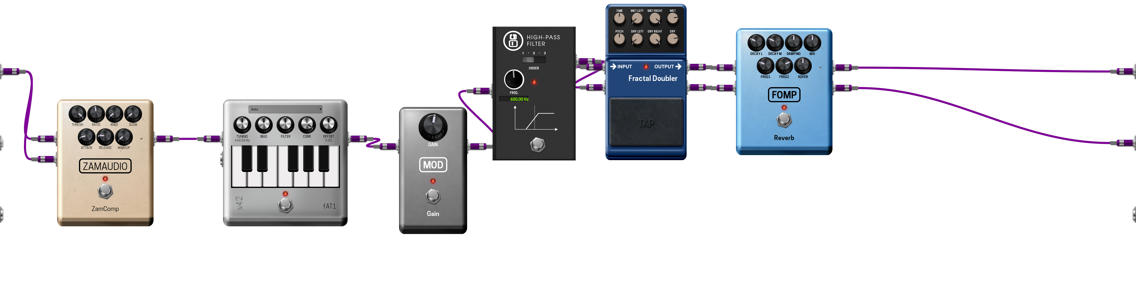 Pedalboard screenshot