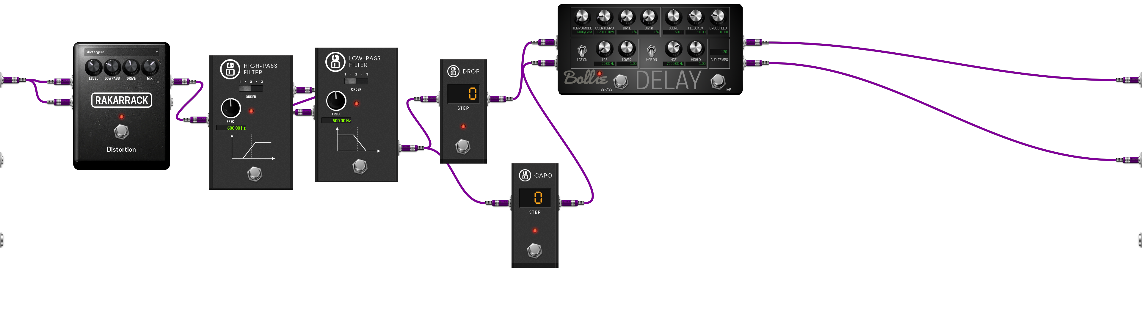 Pedalboard screenshot