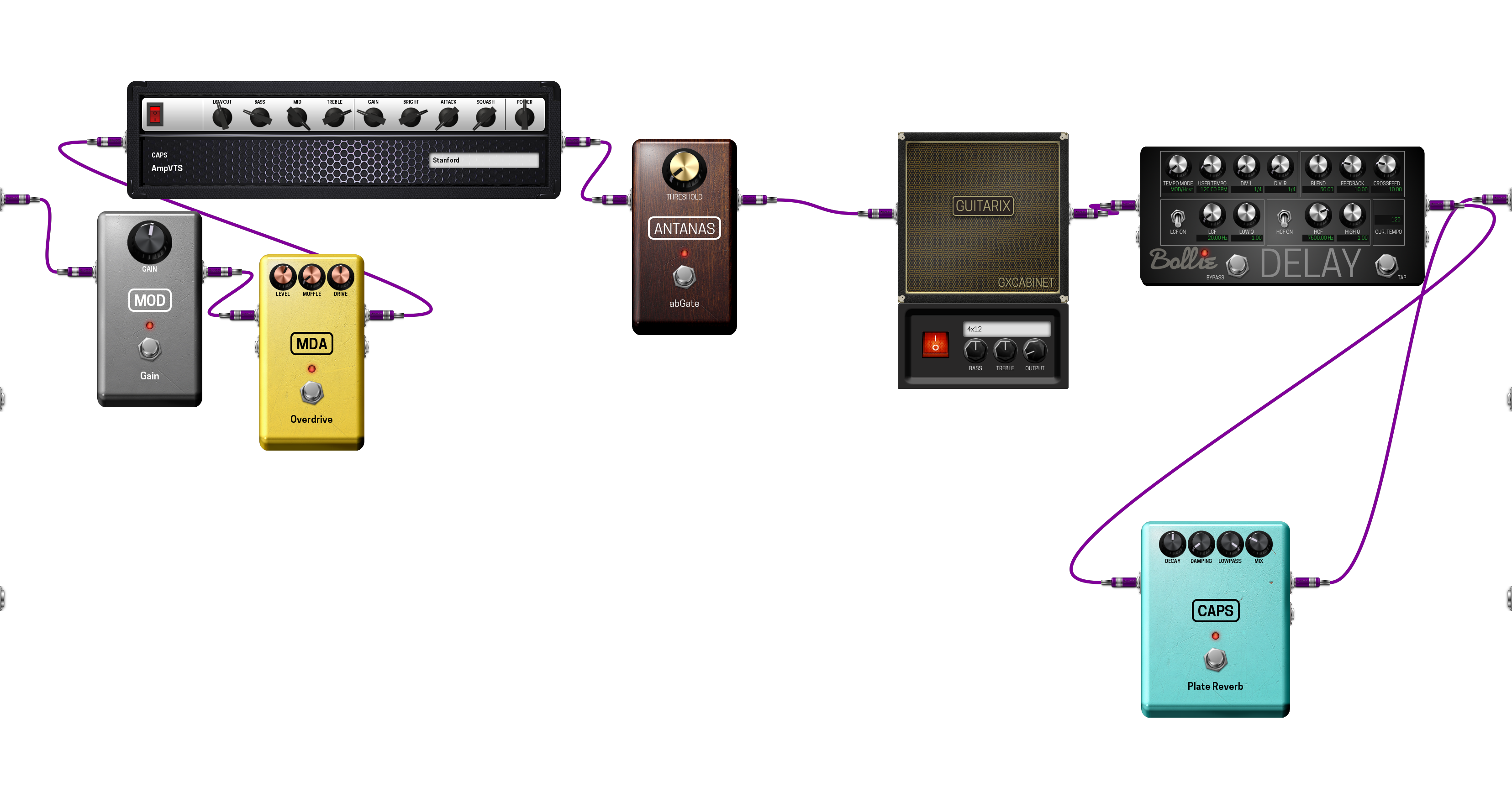 Pedalboard screenshot